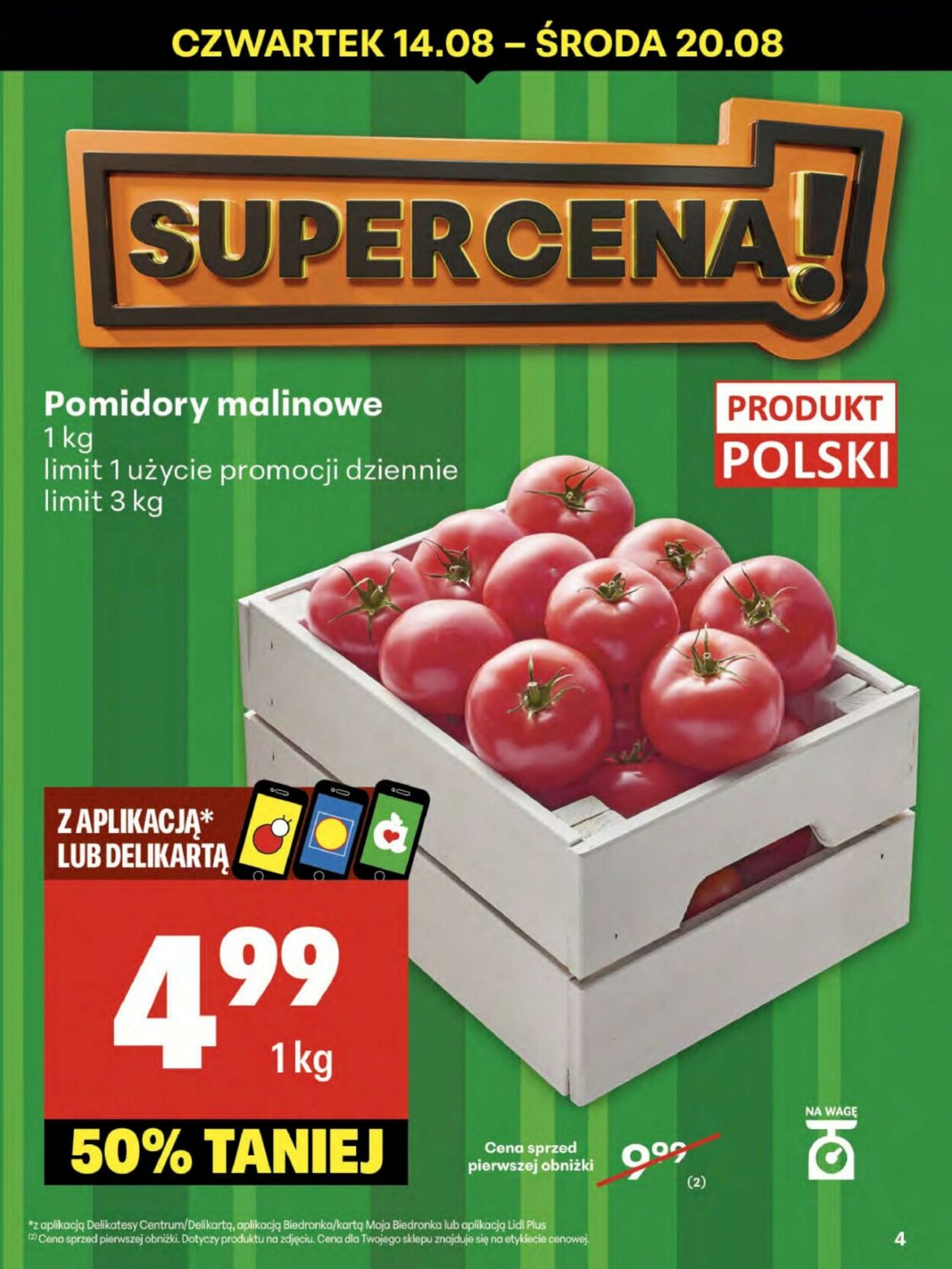 Gazetka Delikatesy Centrum 14.08.2025 - 20.08.2025