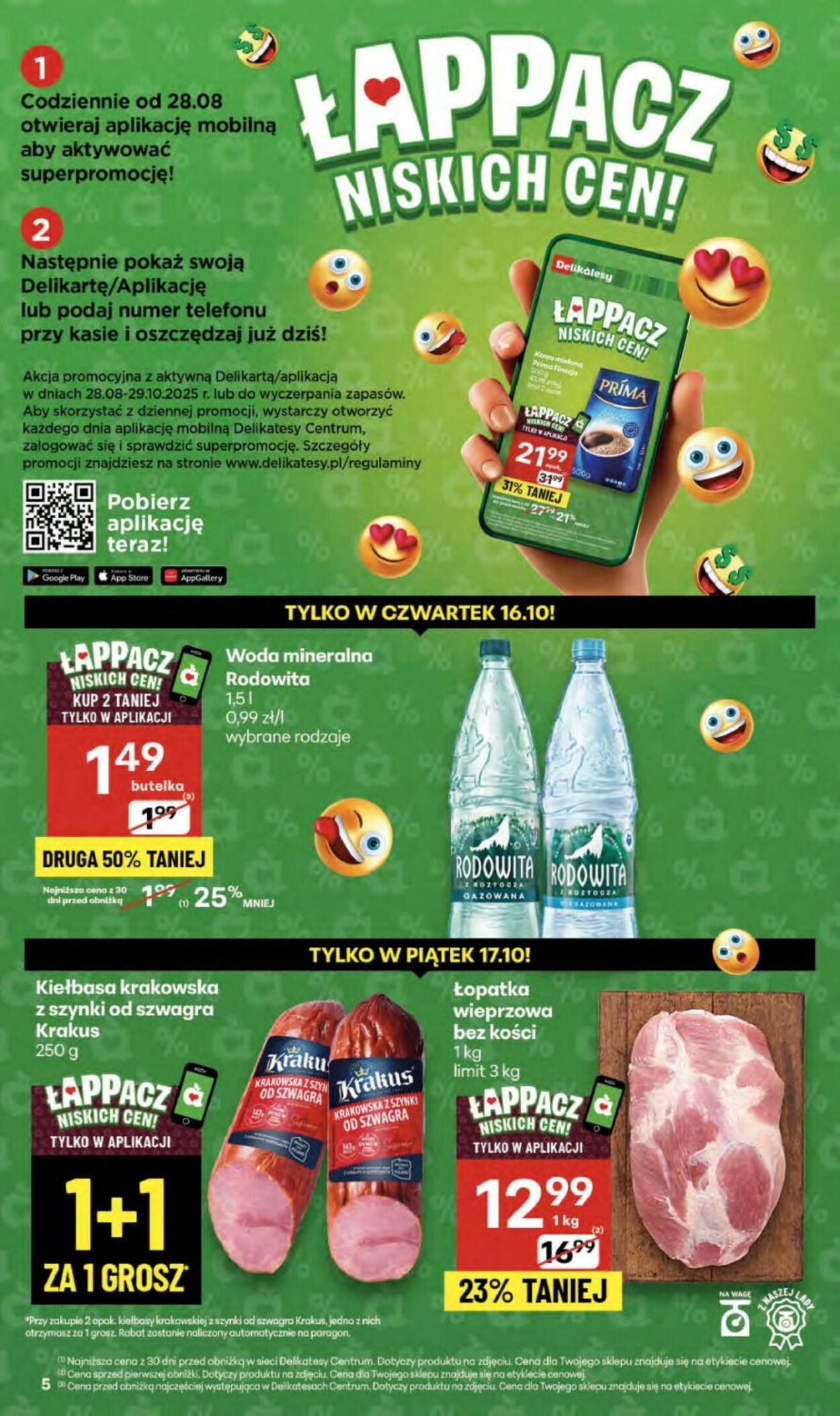 Gazetka Delikatesy Centrum 16.10.2025 - 22.10.2025