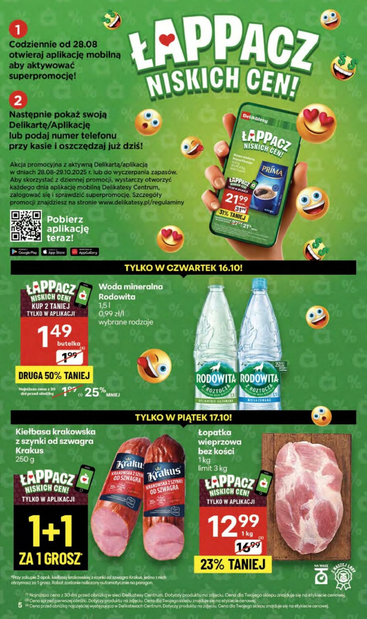 Gazetka Delikatesy Centrum 16.10.2025 - 22.10.2025