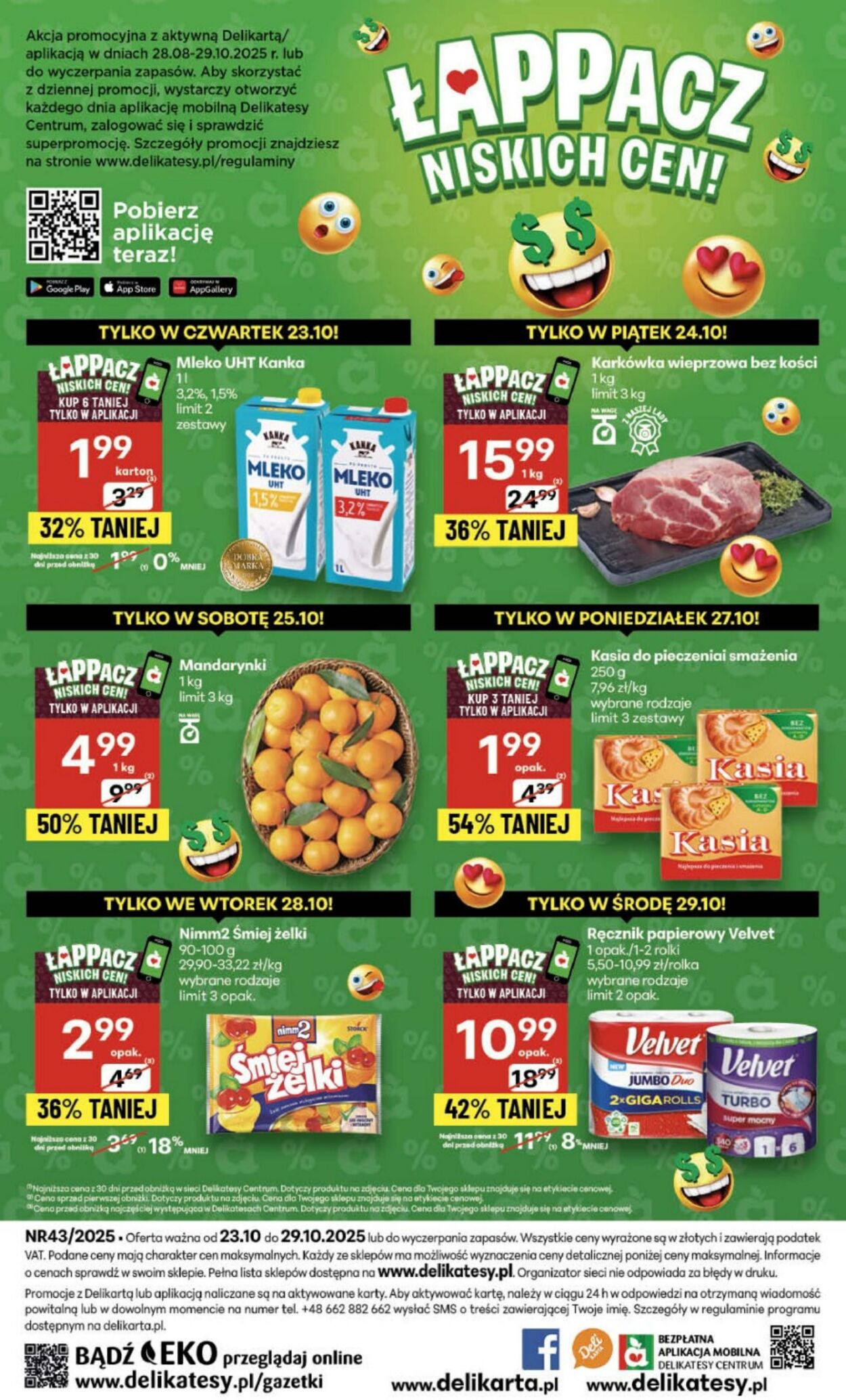 Gazetka Delikatesy Centrum 23.10.2025 - 29.10.2025