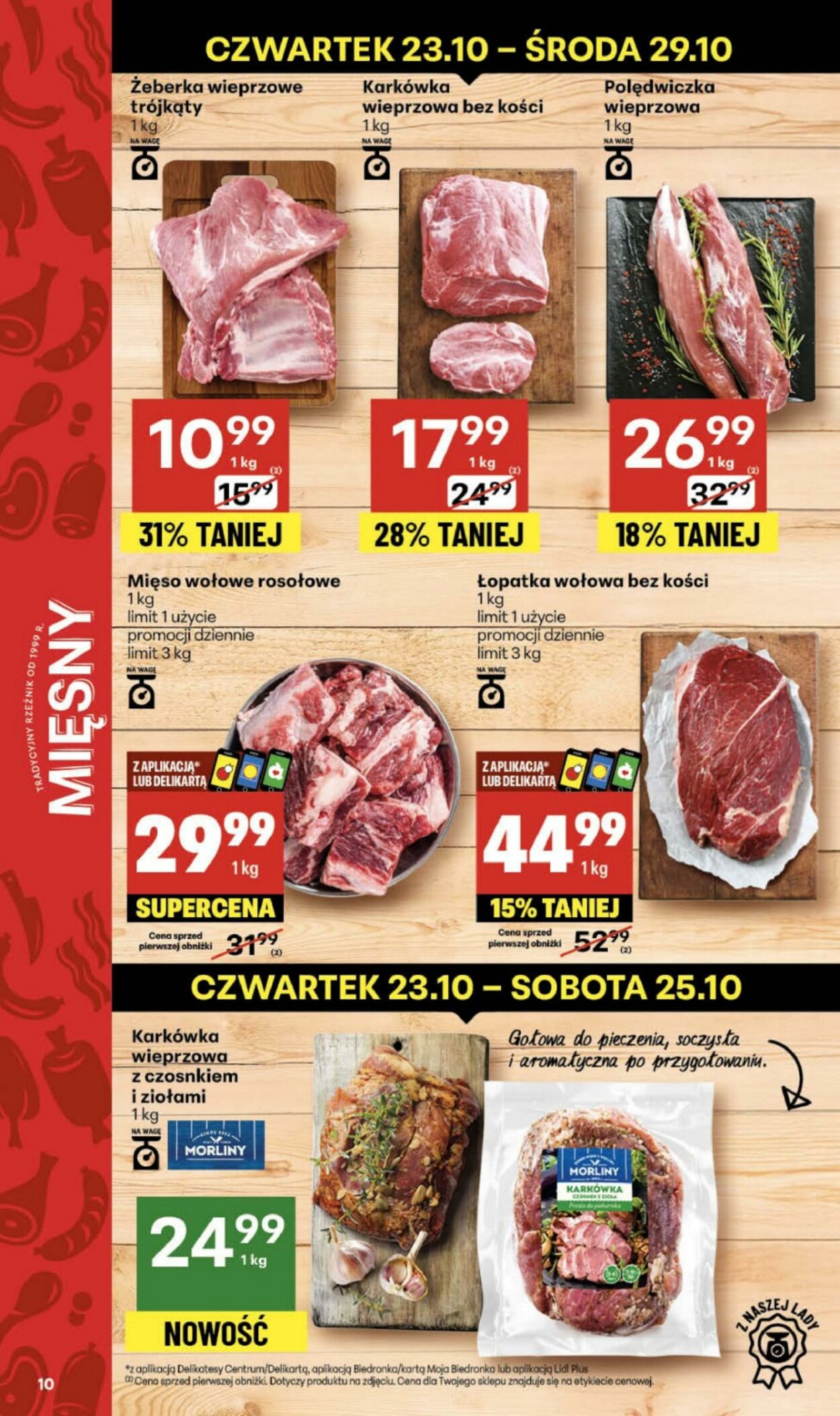 Gazetka Delikatesy Centrum 23.10.2025 - 29.10.2025
