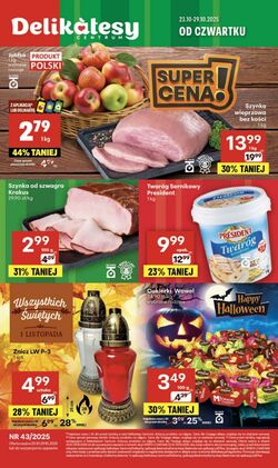 Gazetka Delikatesy Centrum 23.10.2025 - 29.10.2025