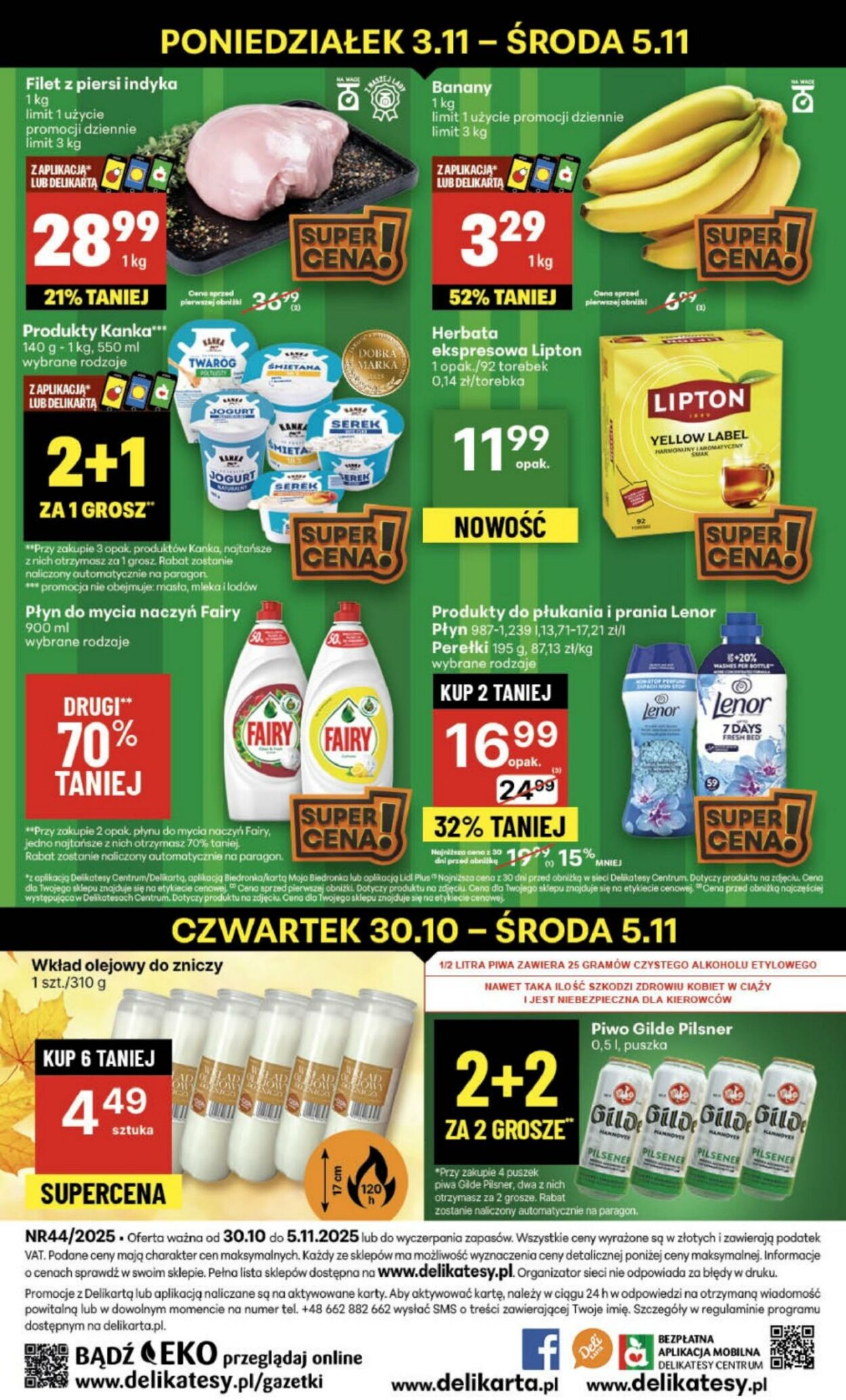 Gazetka Delikatesy Centrum 30.10.2025 - 05.11.2025