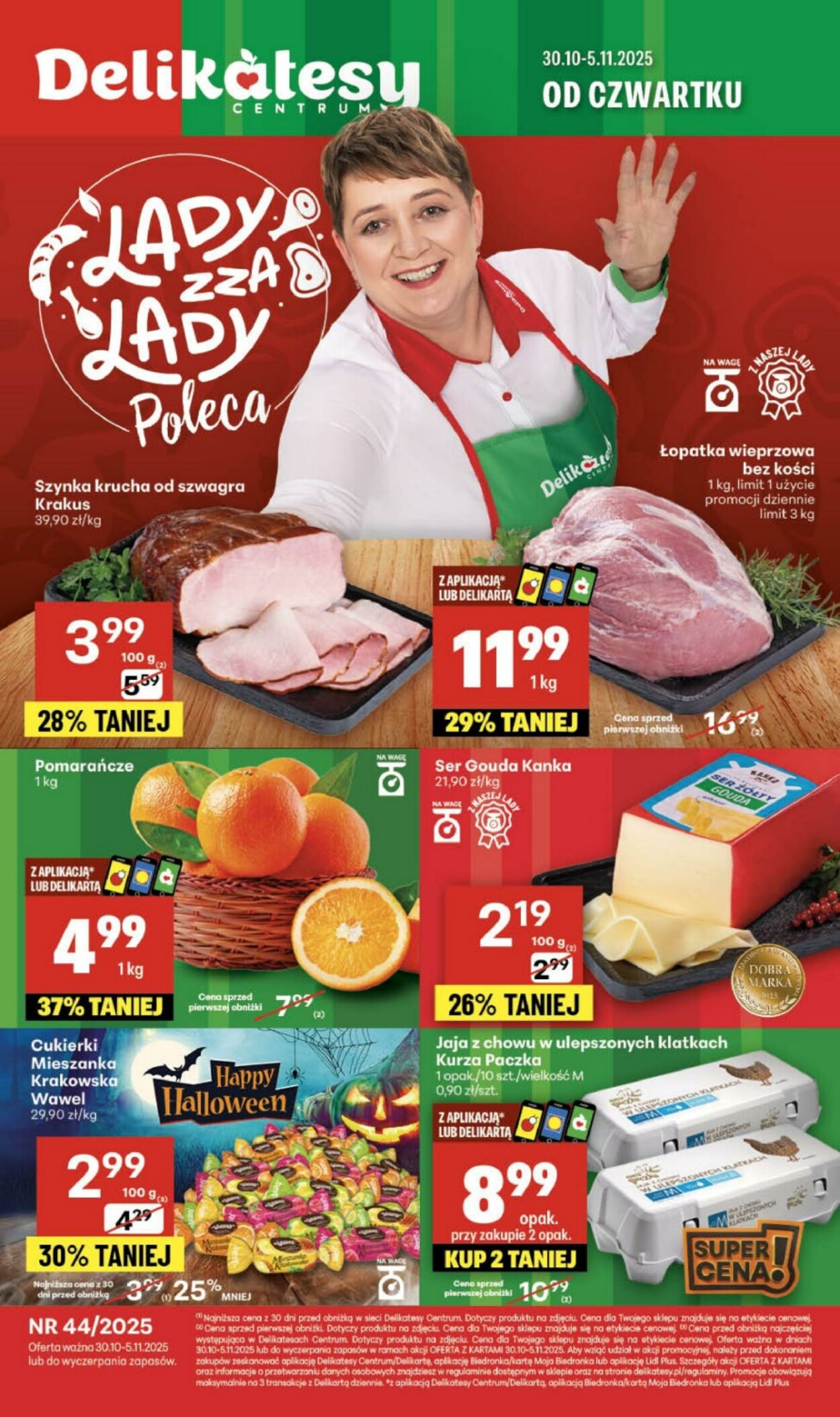 Gazetka Delikatesy Centrum 30.10.2025 - 05.11.2025