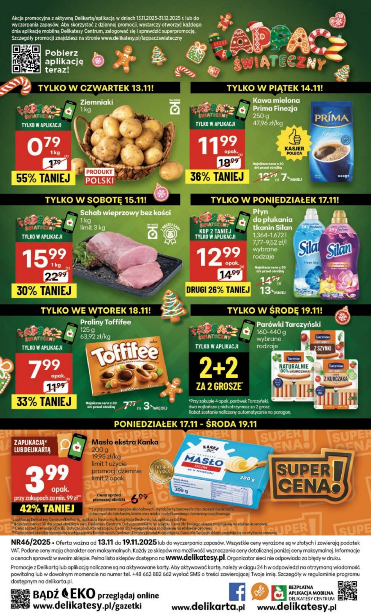Gazetka Delikatesy Centrum 13.11.2025 - 19.11.2025