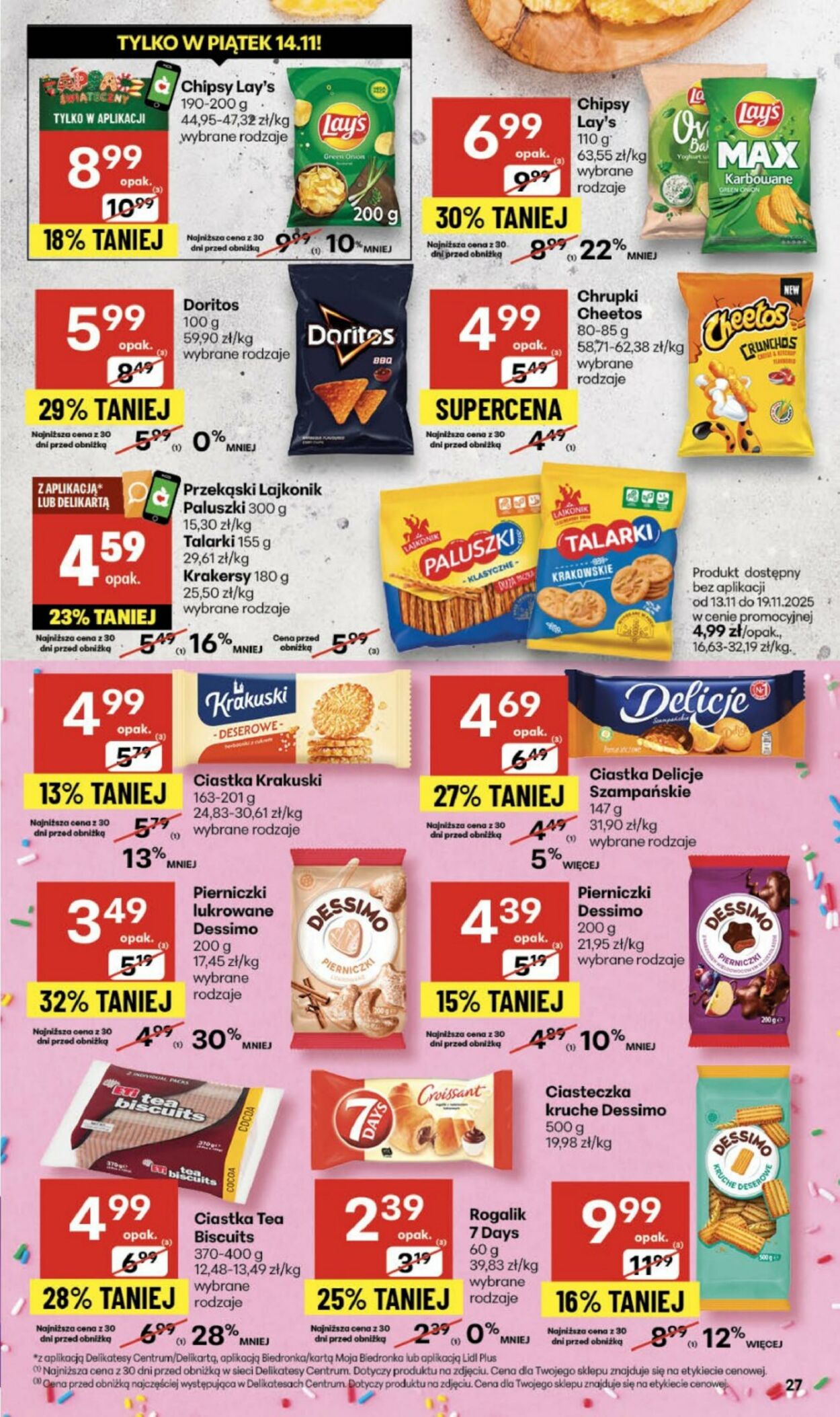 Gazetka Delikatesy Centrum 13.11.2025 - 19.11.2025