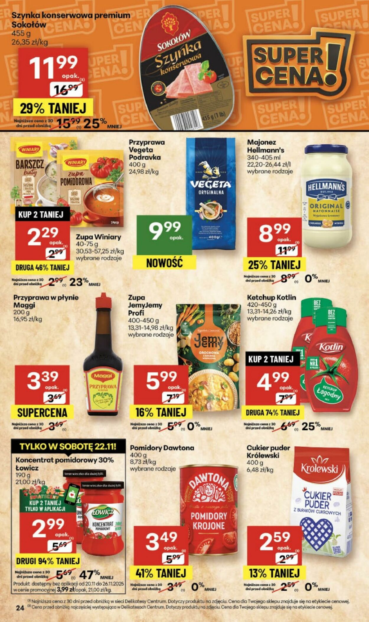 Gazetka Delikatesy Centrum 20.11.2025 - 26.11.2025