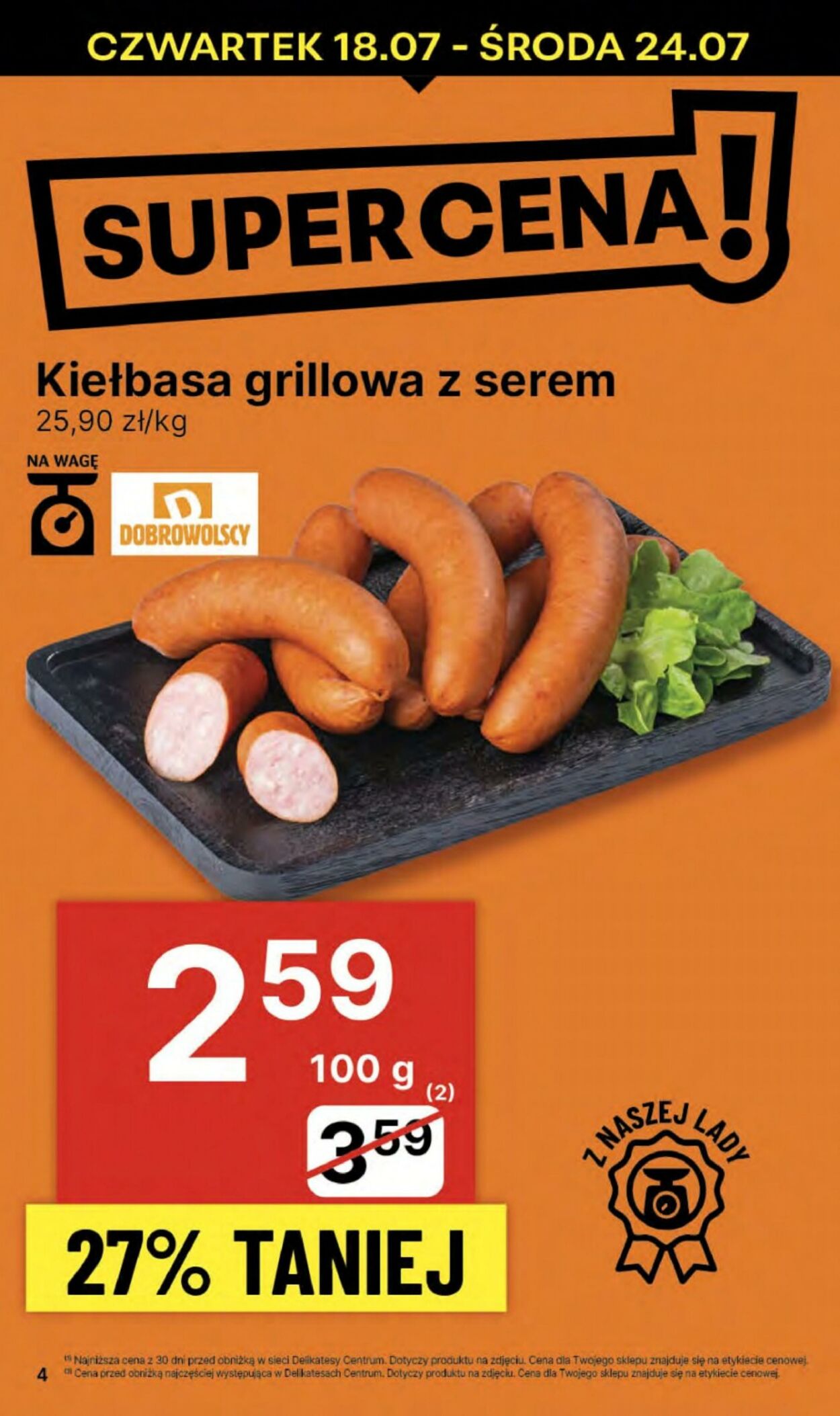 Gazetka Delikatesy Centrum 18.07.2024 - 24.07.2024