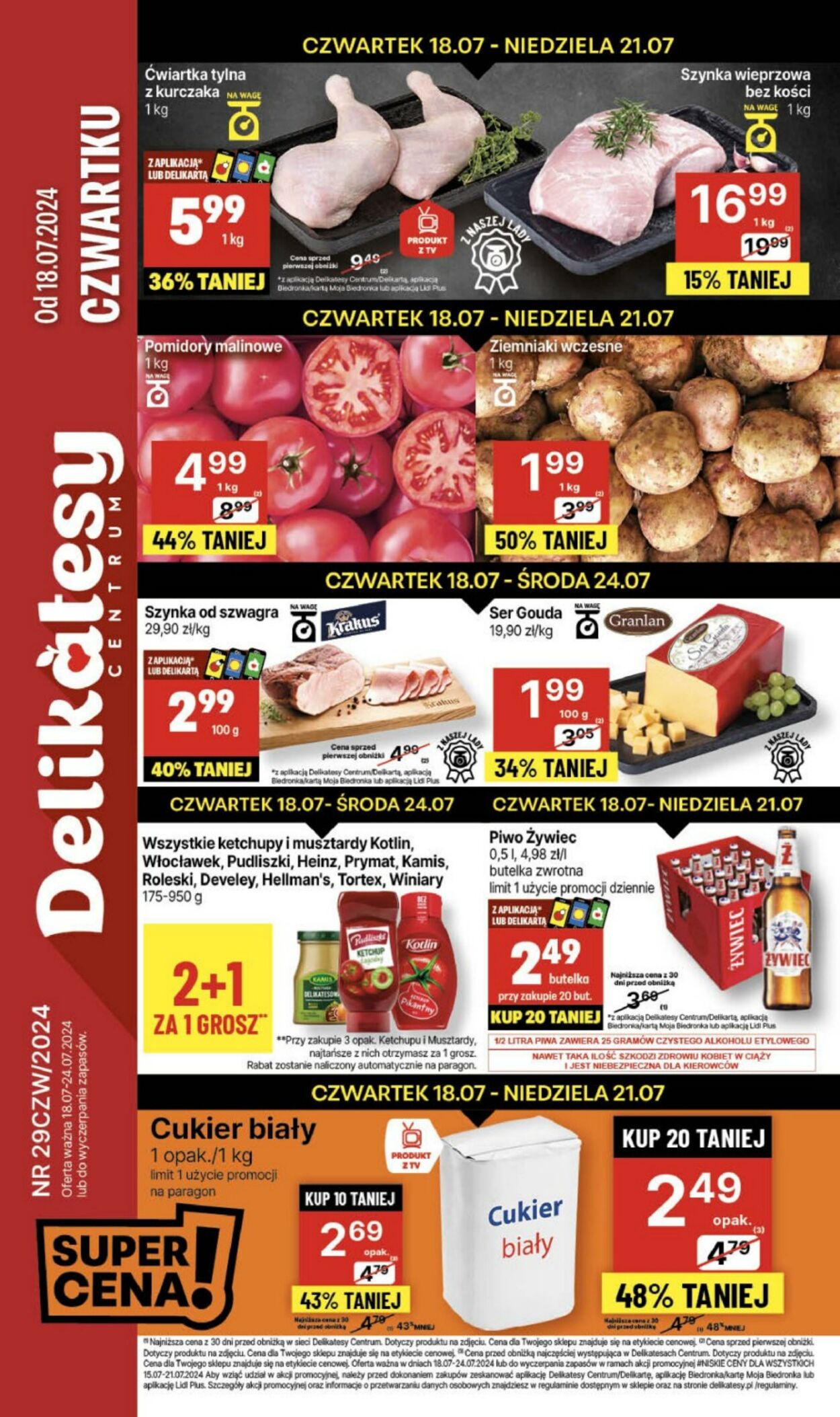 Gazetka Delikatesy Centrum 18.07.2024 - 24.07.2024