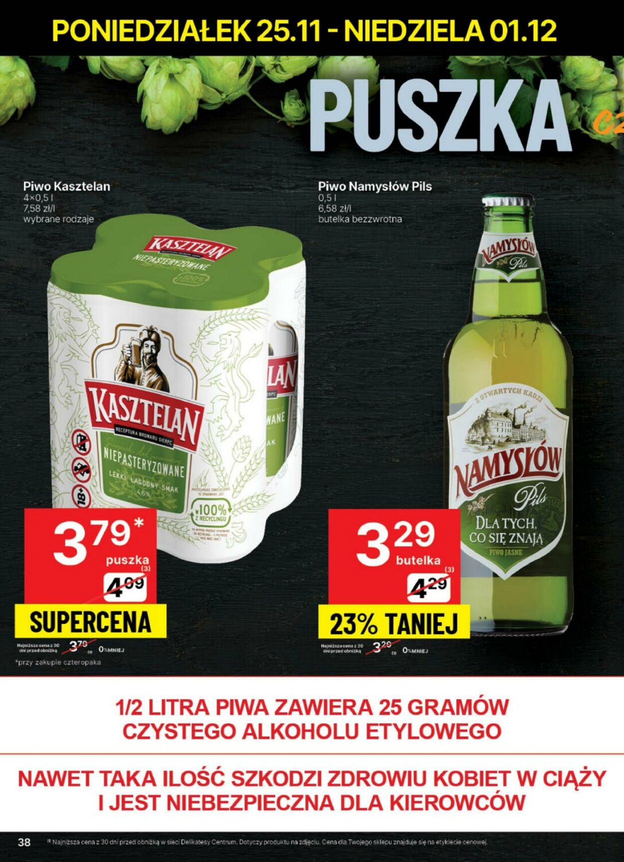 Gazetka Delikatesy Centrum 25.11.2024 - 01.12.2024