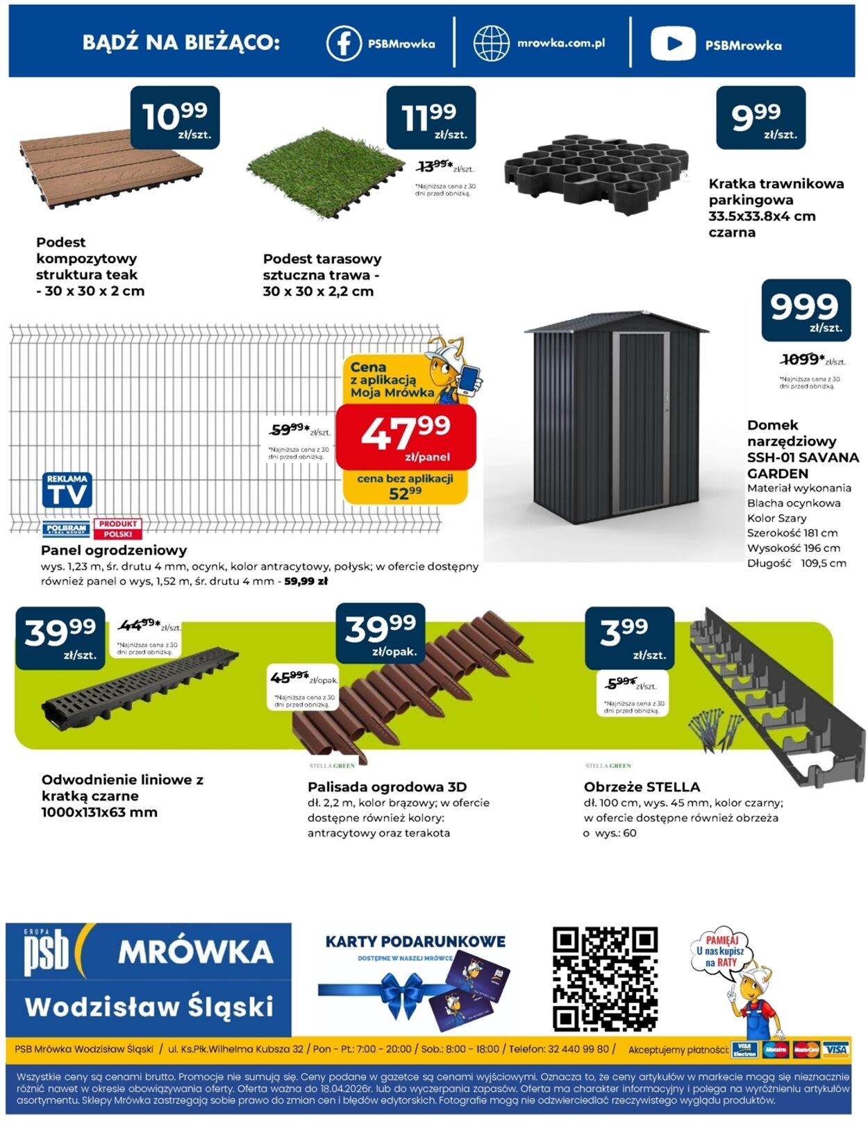 Gazetka Mrówka 09.04.2026 - 18.04.2026