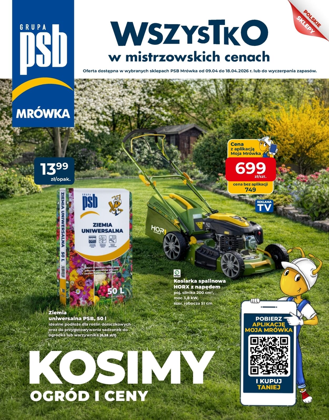 Gazetka Mrówka 09.04.2026 - 18.04.2026