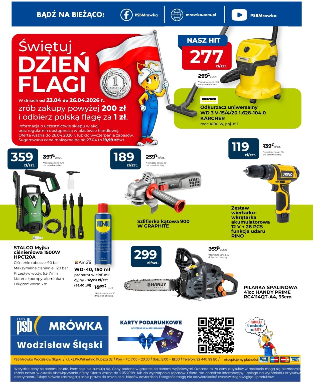 Gazetka Mrówka 23.04.2026 - 02.05.2026