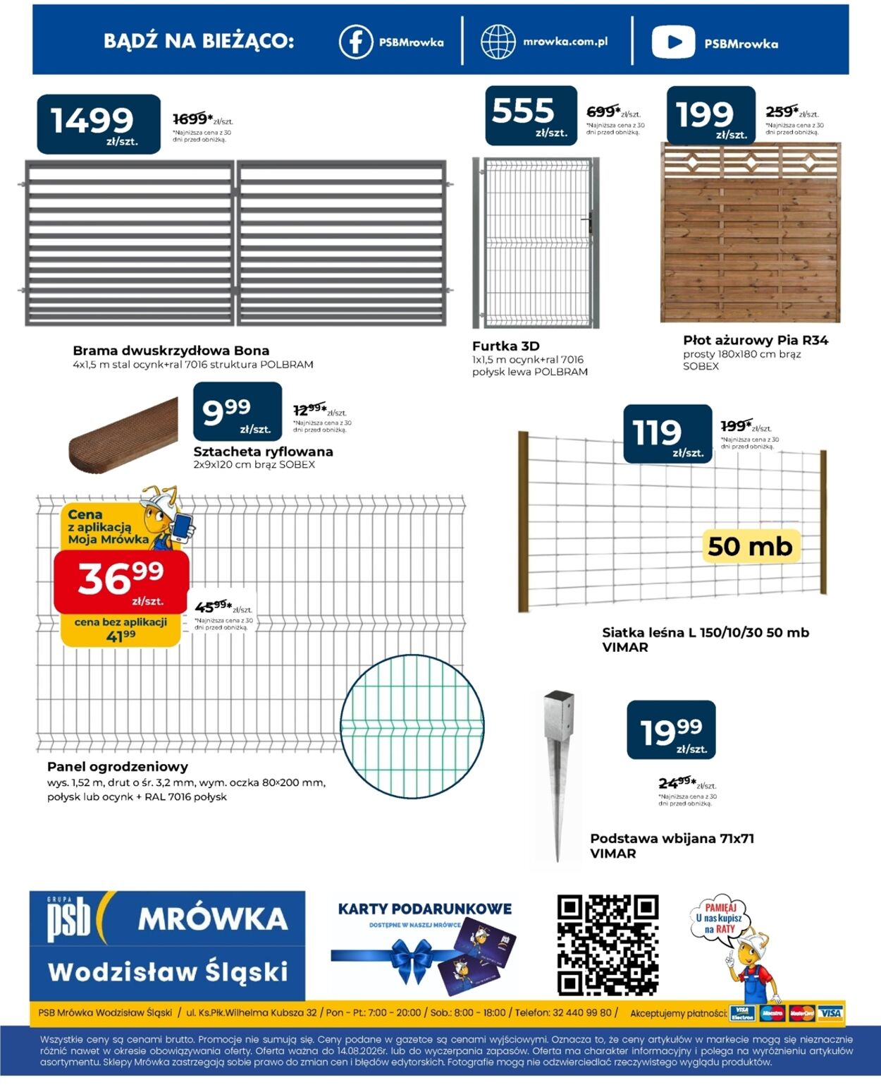 Gazetka Mrówka 06.08.2026 - 14.08.2026