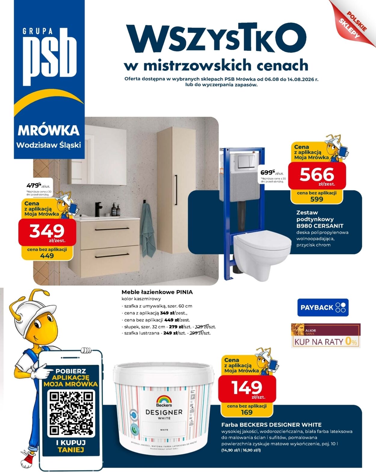 Gazetka Mrówka 06.08.2026 - 14.08.2026