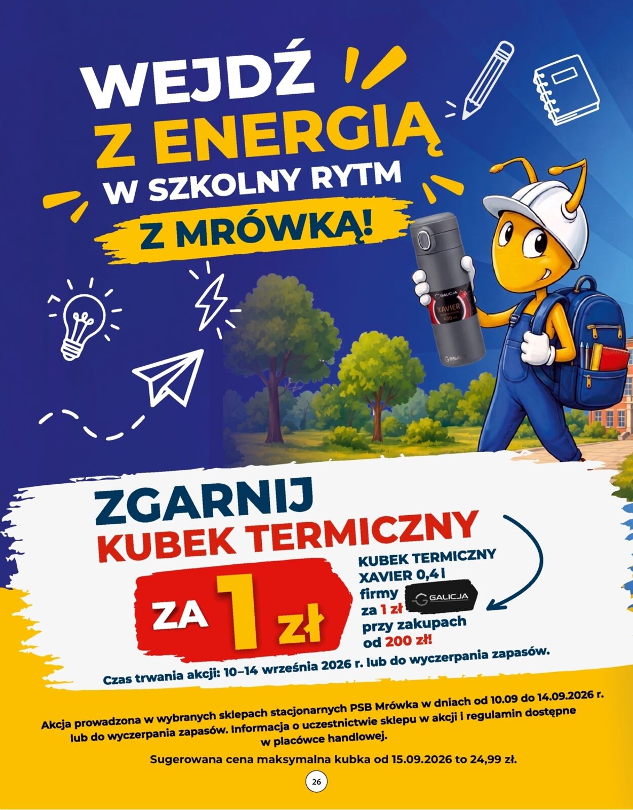 Gazetka Mrówka 10.09.2026 - 19.09.2026