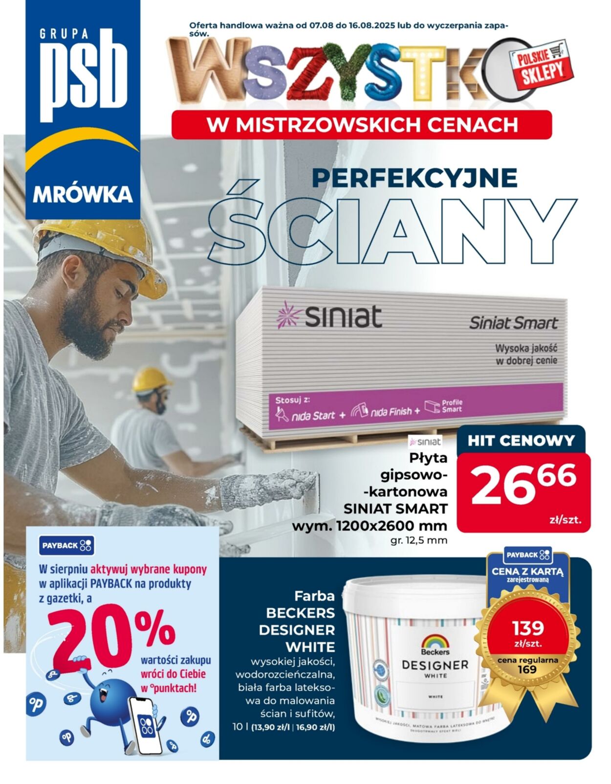 Gazetka Mrówka 07.08.2025 - 16.08.2025