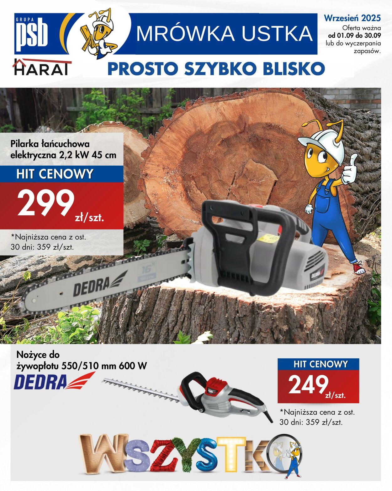 Gazetka Mrówka 01.09.2025 - 30.09.2025
