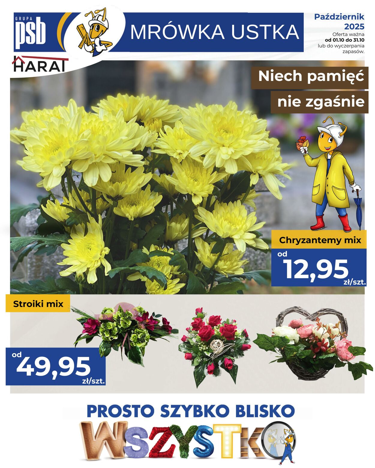 Gazetka Mrówka 01.10.2025 - 31.10.2025