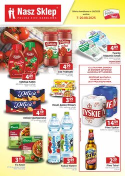 Gazetka Nasz Sklep 07.08.2025 - 20.08.2025