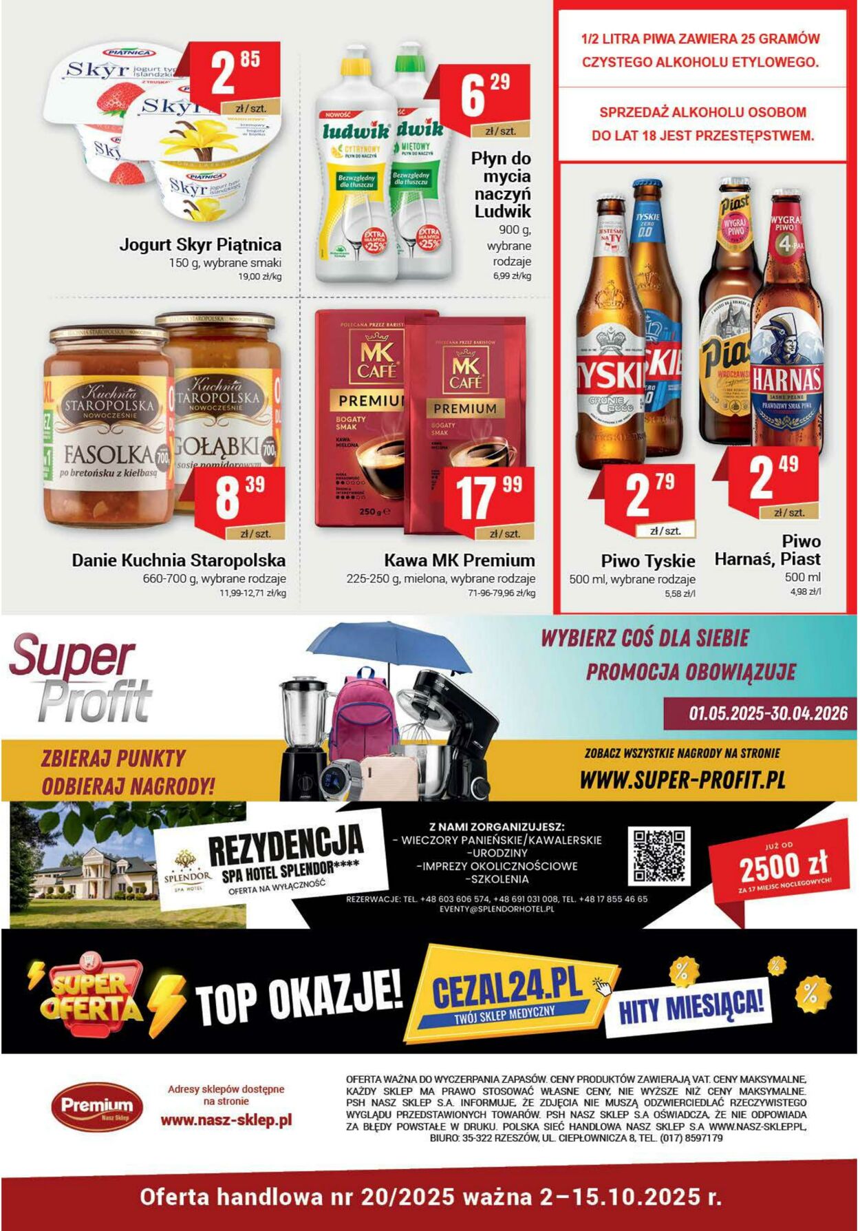 Gazetka Nasz Sklep 02.10.2025 - 15.10.2025