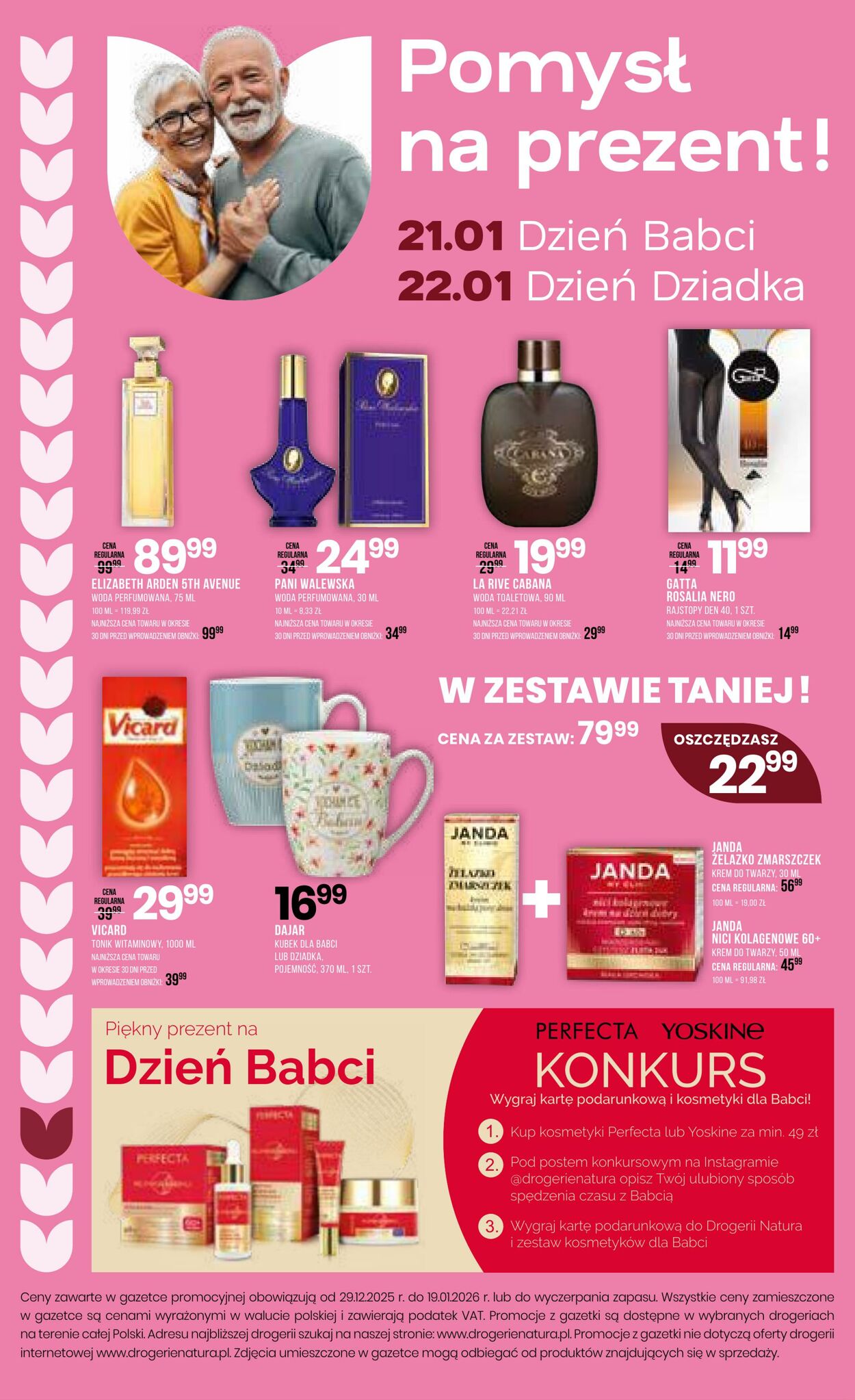 Gazetka Natura 29.12.2025 - 19.01.2026