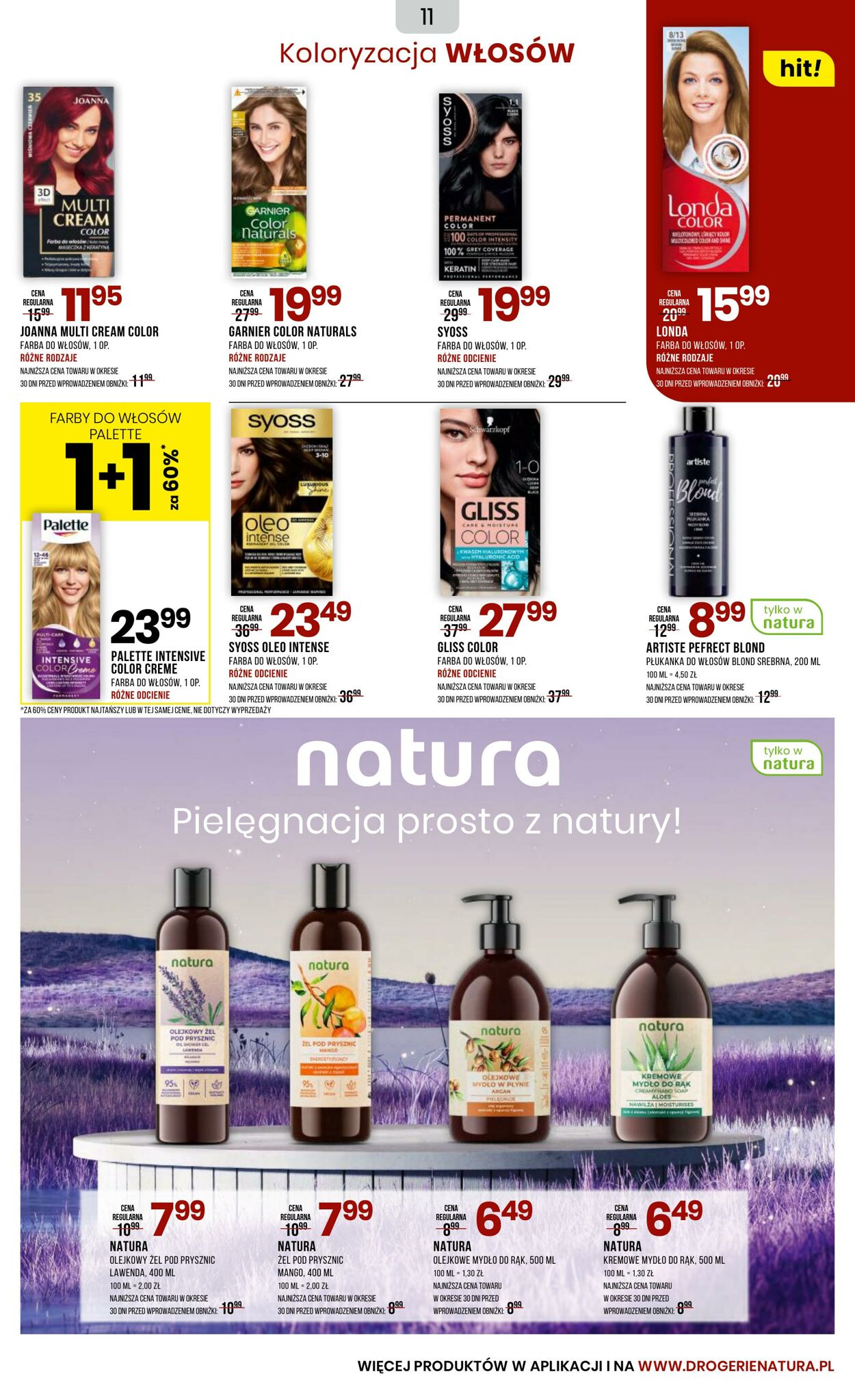Gazetka Natura 22.08.2025 - 02.09.2025