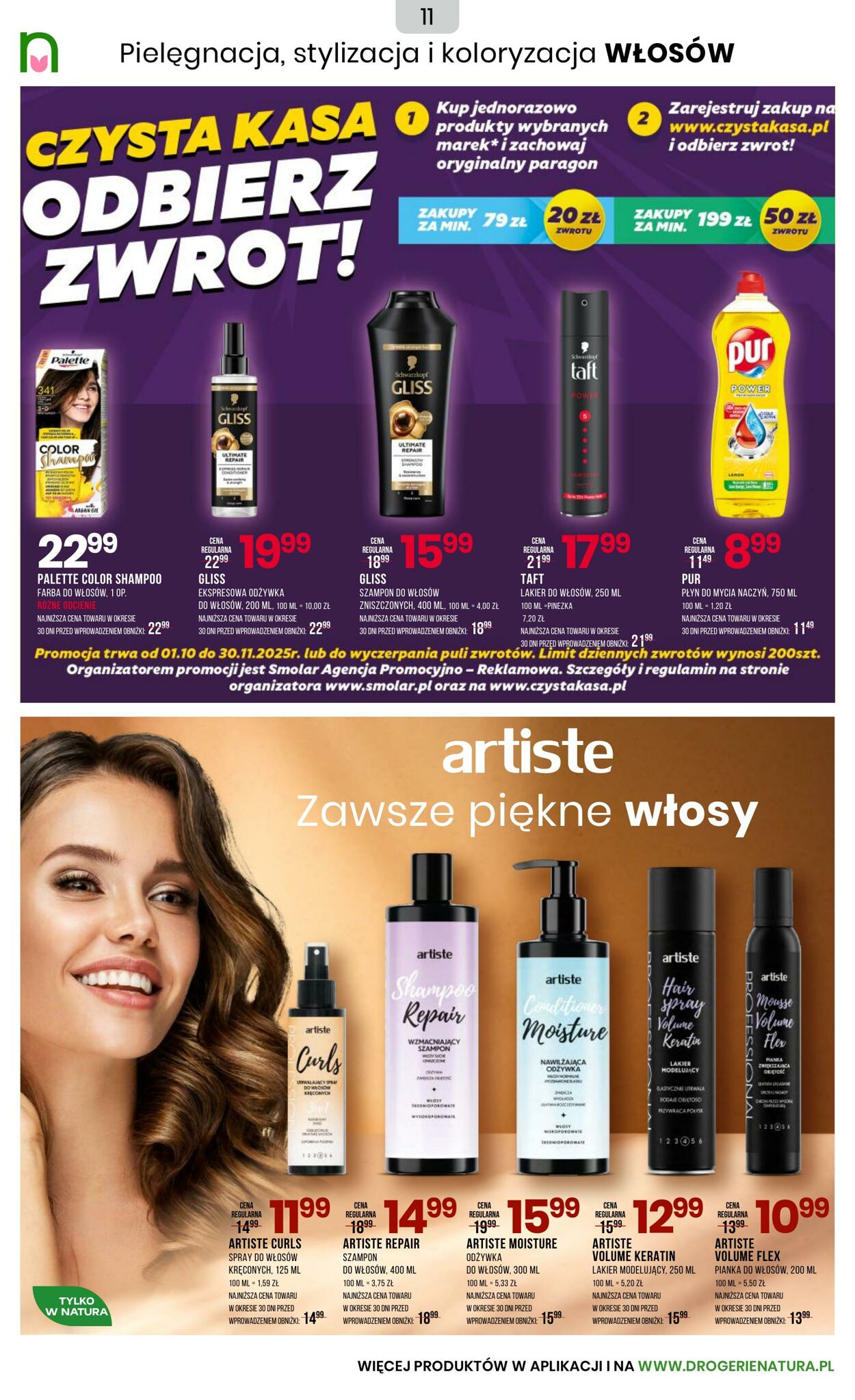 Gazetka Natura 23.10.2025 - 09.11.2025