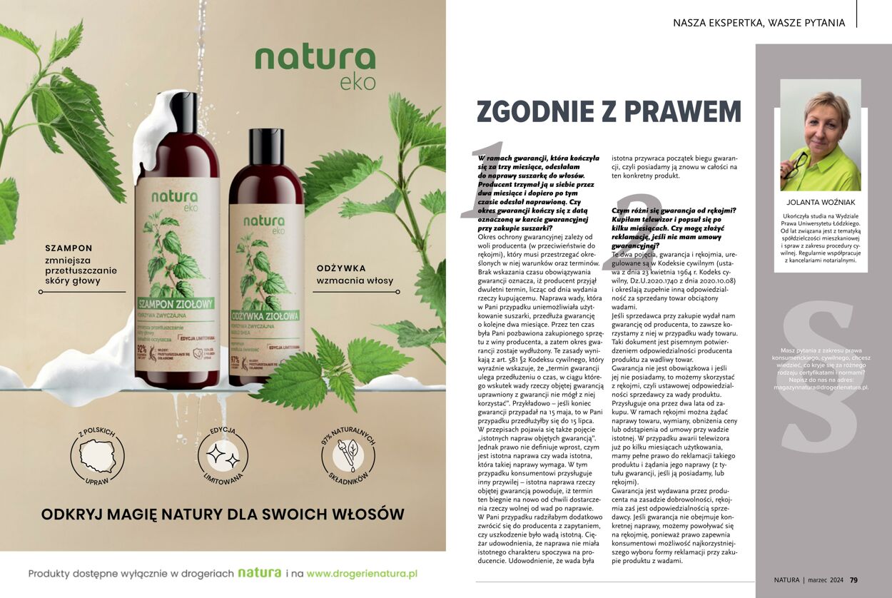 Gazetka Natura 01.03.2024 - 31.03.2024