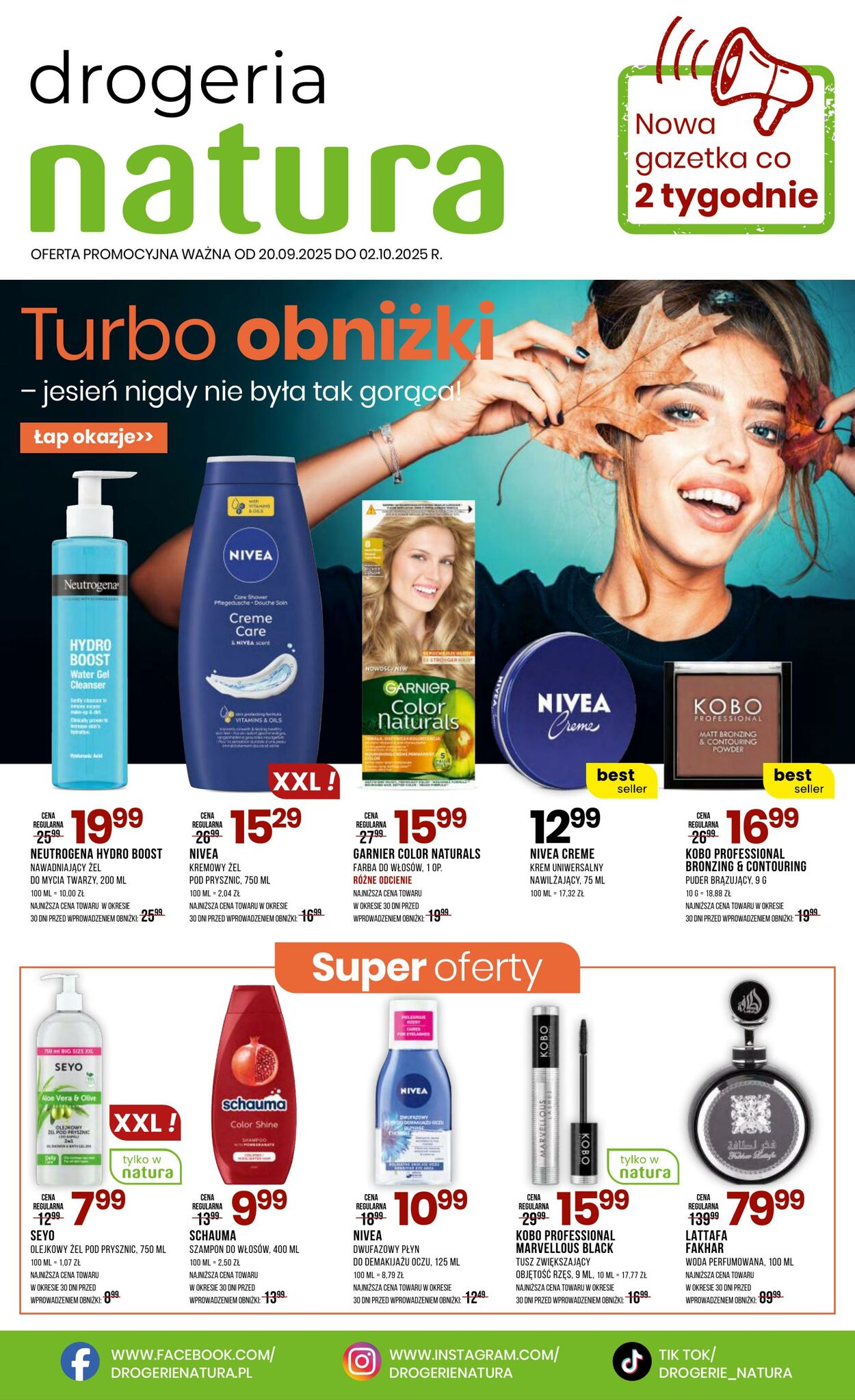 Gazetka Natura 20.09.2025 - 02.10.2025