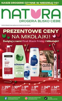 Gazetka Natura 27.11.2025 - 09.12.2025