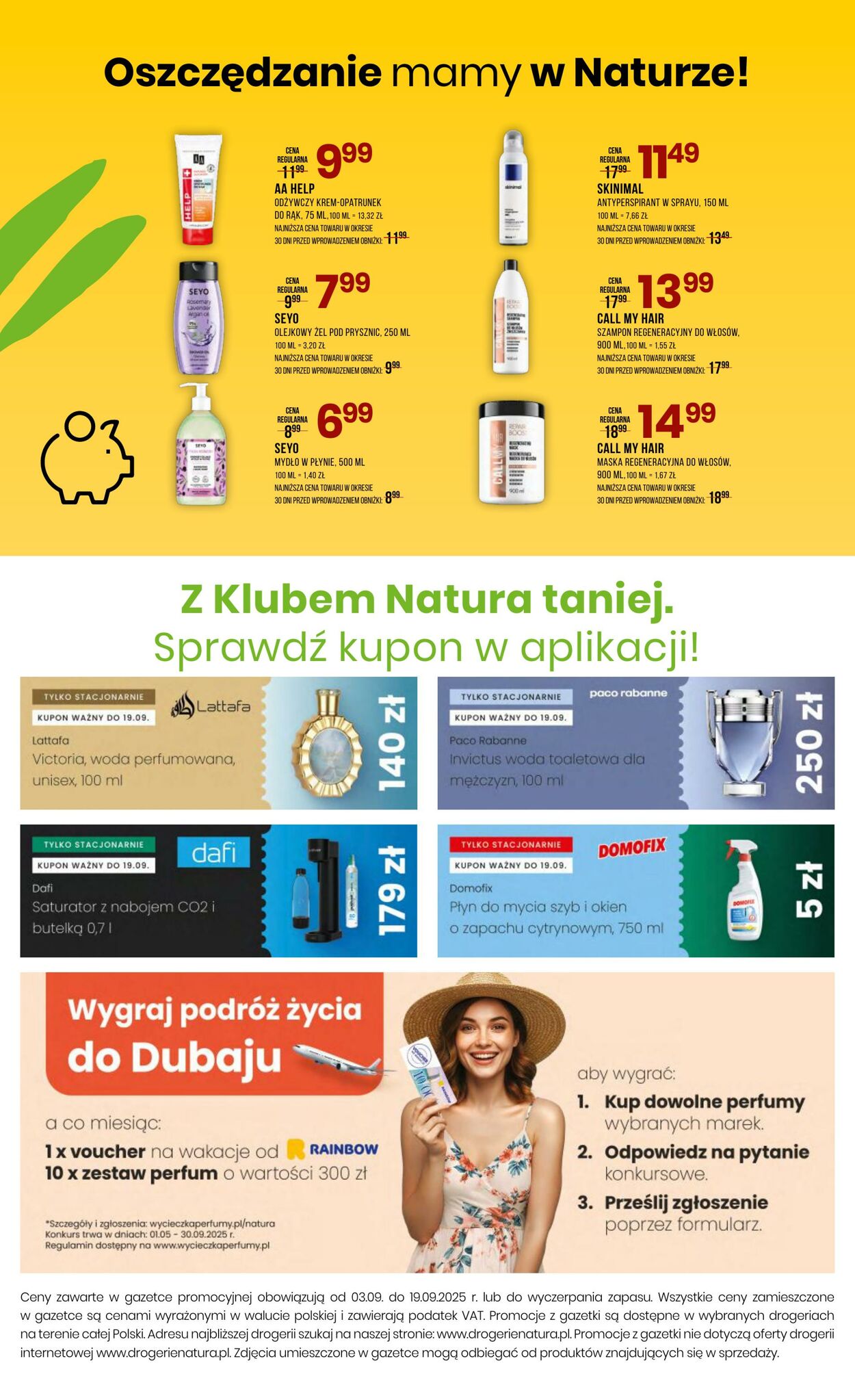 Gazetka Natura 03.09.2025 - 19.09.2025