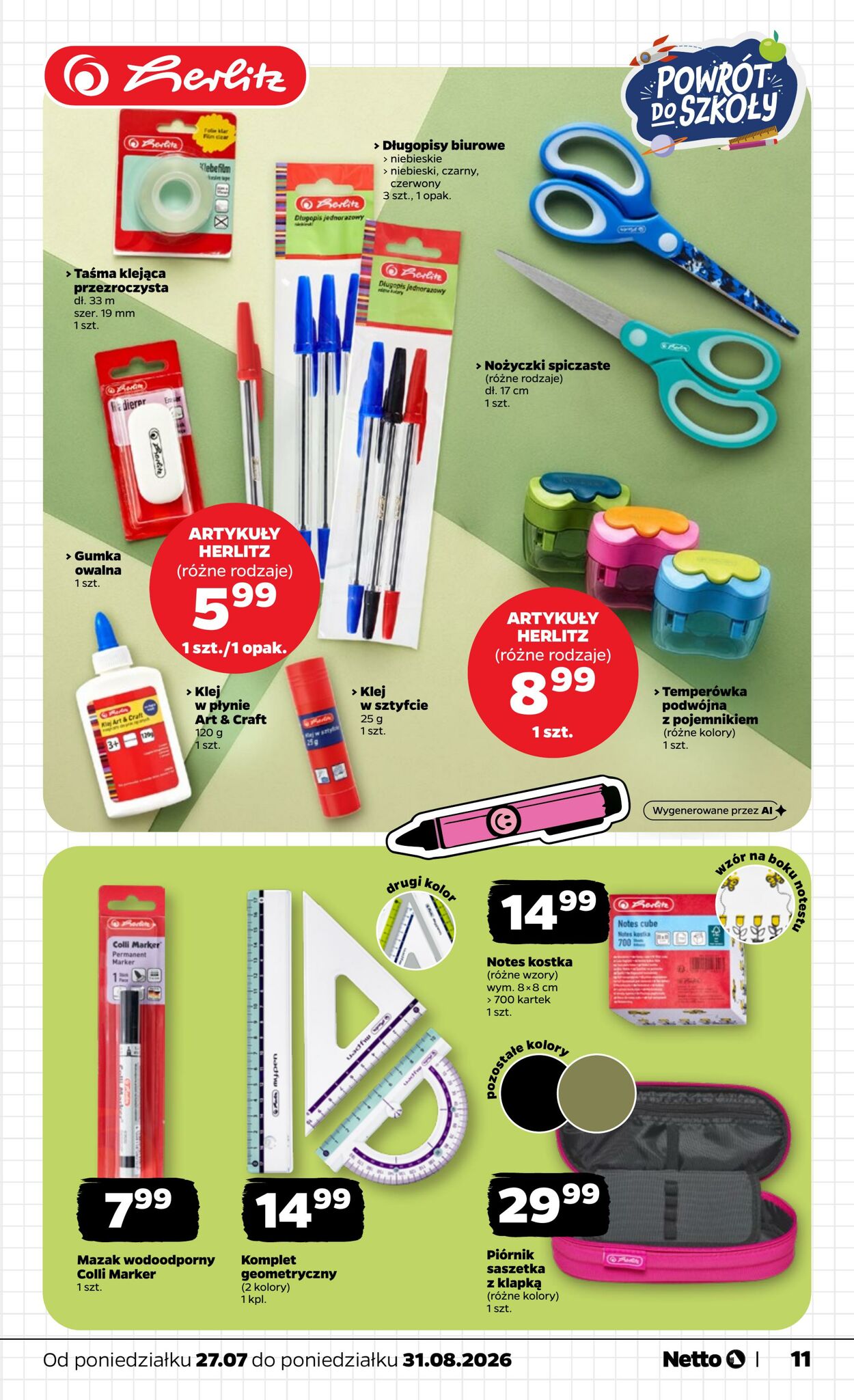 Gazetka Netto 26.07.2026 - 31.08.2026
