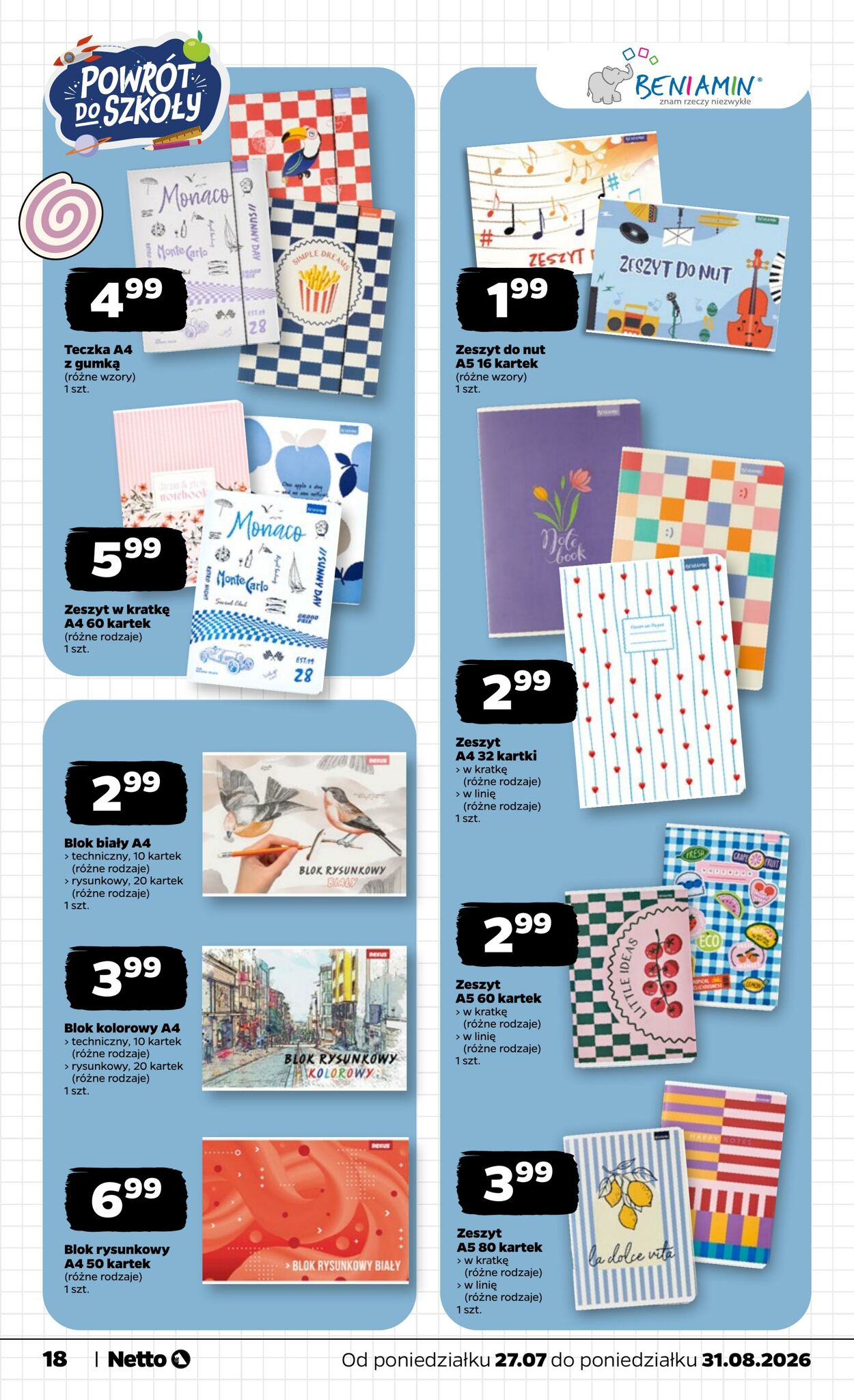 Gazetka Netto 26.07.2026 - 31.08.2026