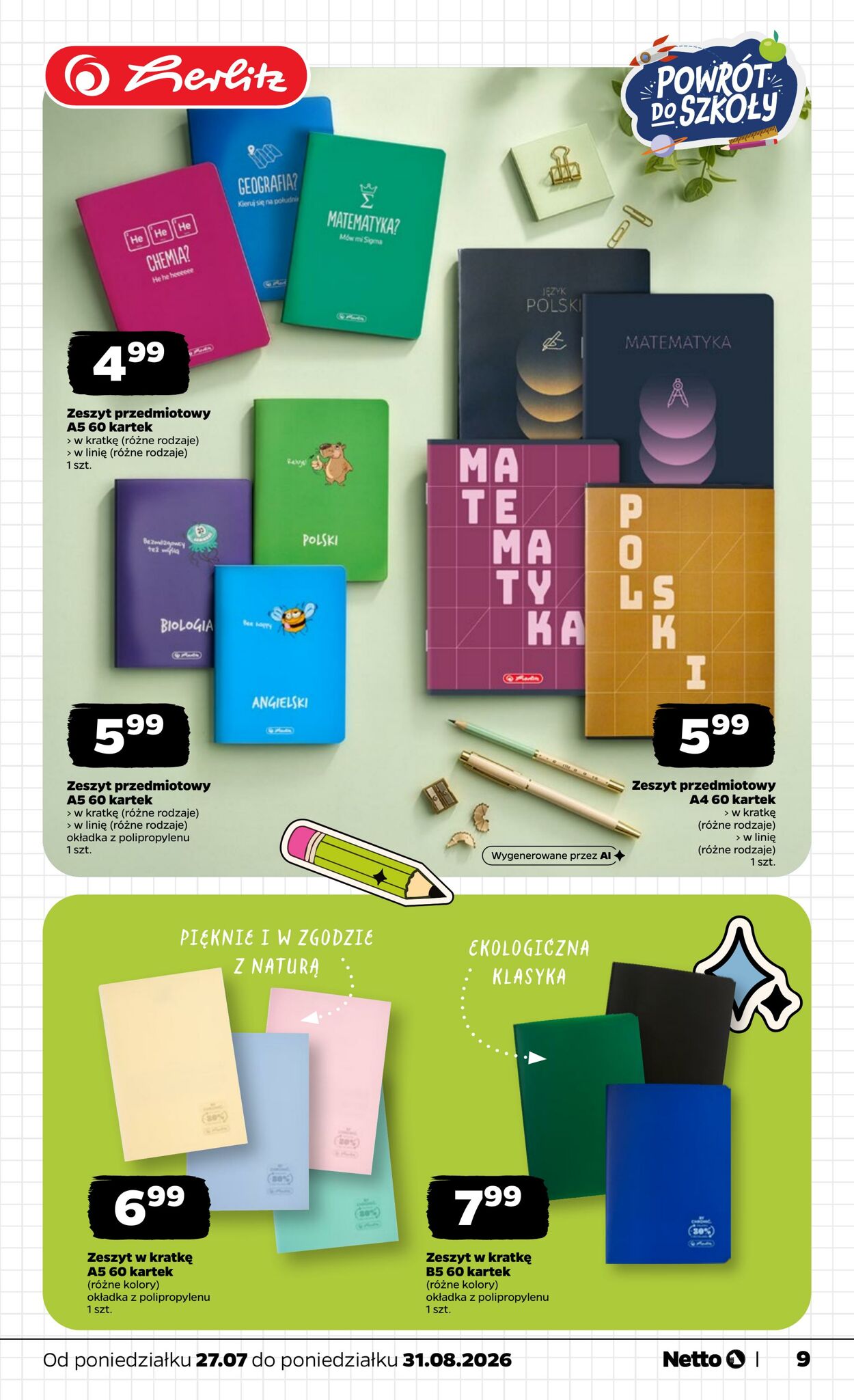 Gazetka Netto 26.07.2026 - 31.08.2026