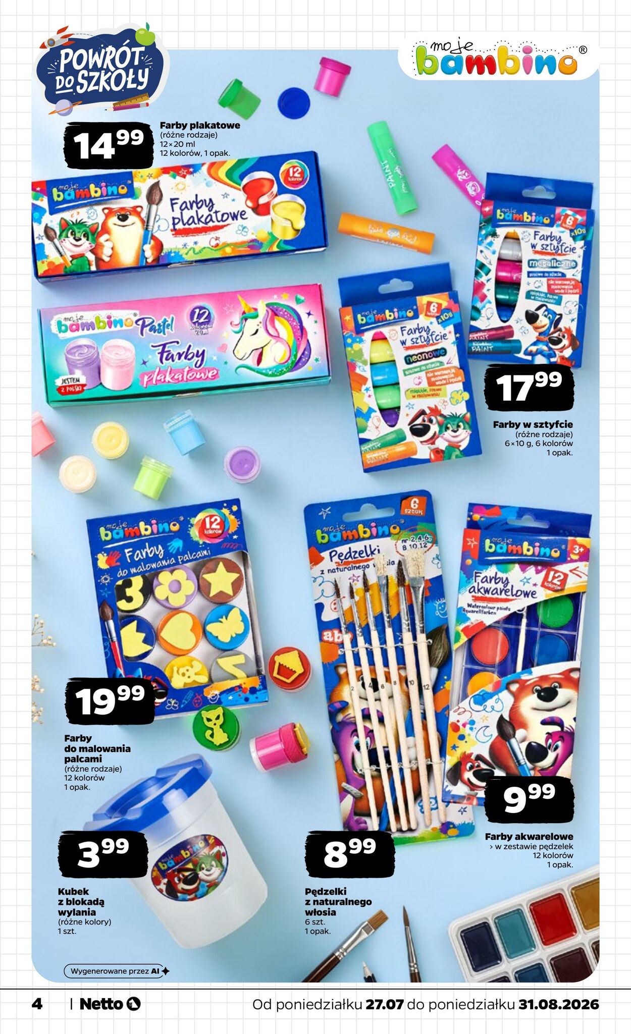 Gazetka Netto 26.07.2026 - 31.08.2026