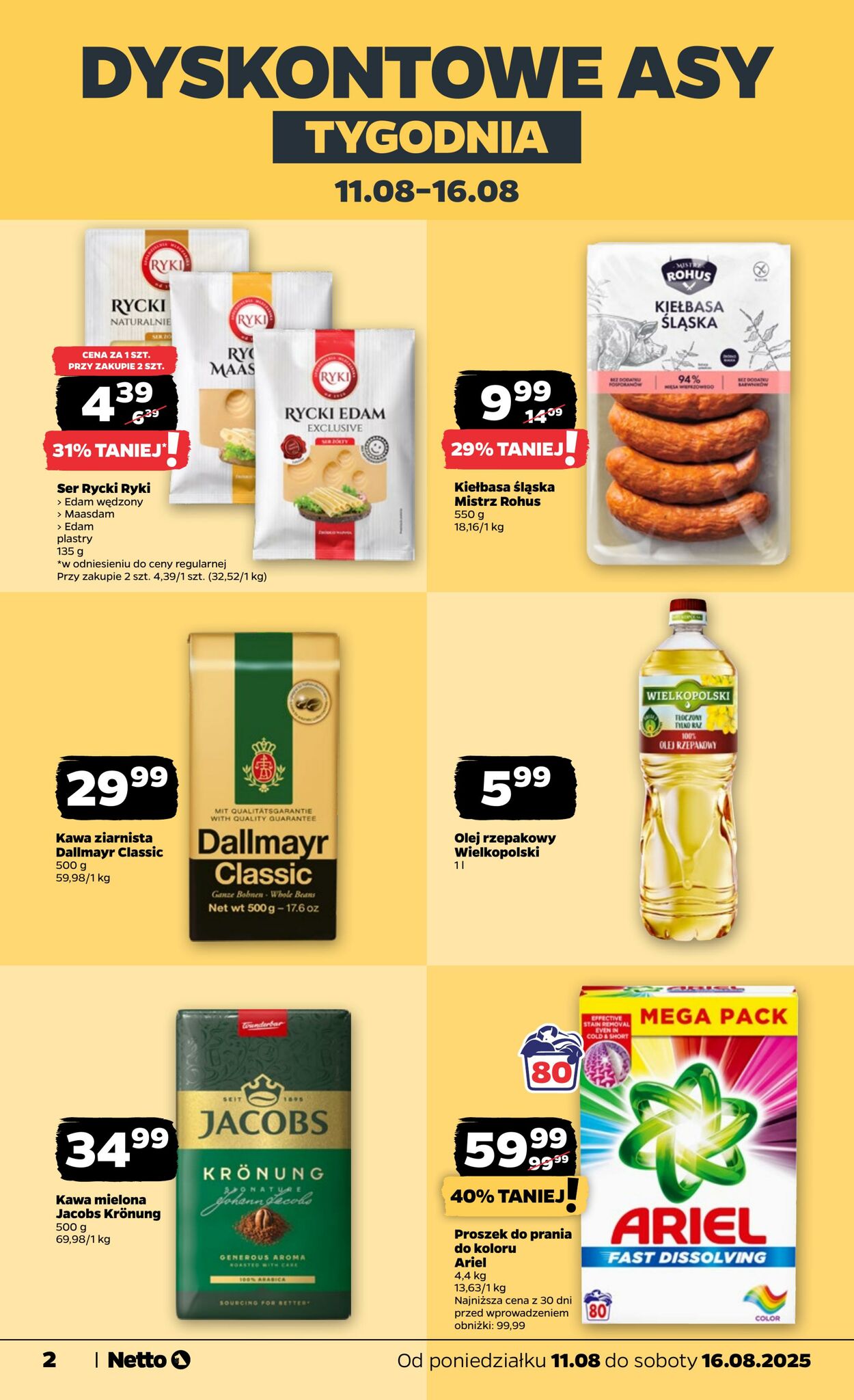 Gazetka Netto 11.08.2025 - 16.08.2025