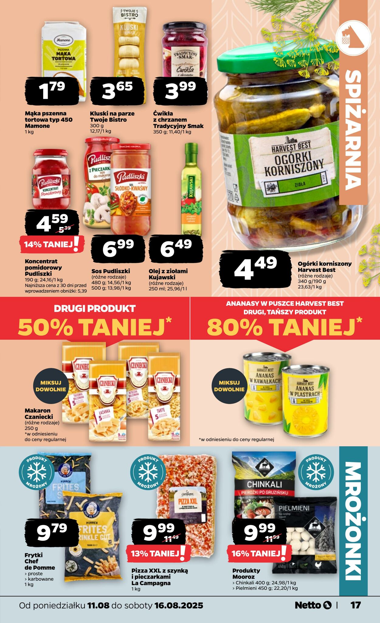 Gazetka Netto 11.08.2025 - 16.08.2025