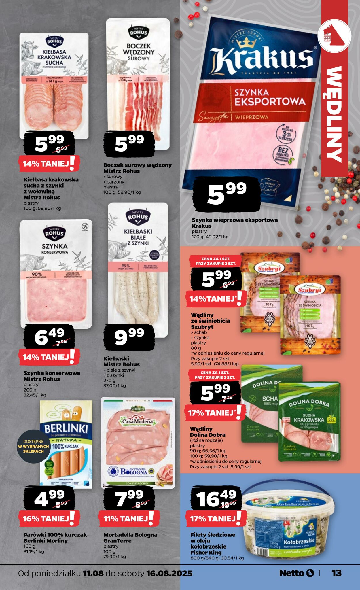 Gazetka Netto 11.08.2025 - 16.08.2025