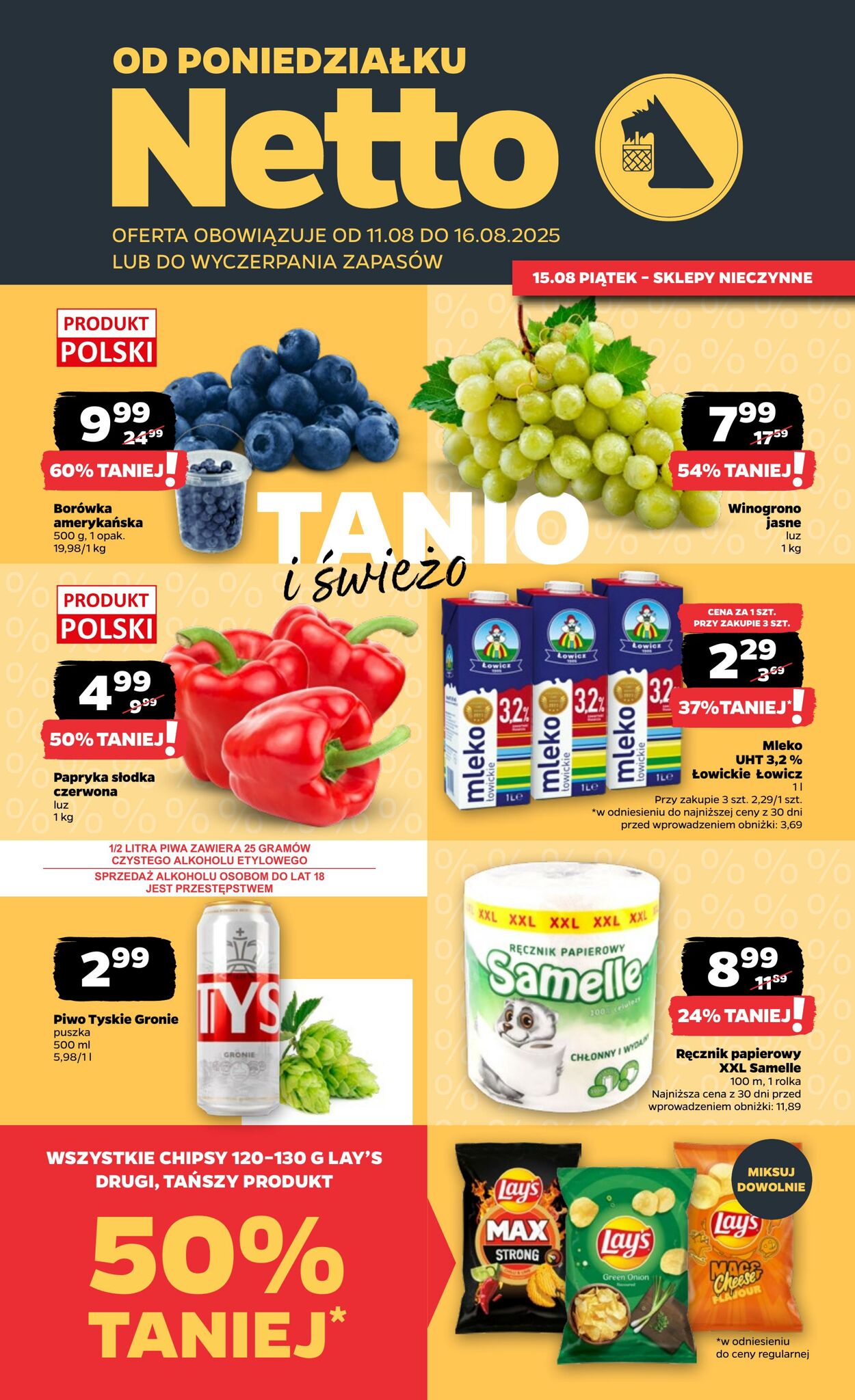 Gazetka Netto 11.08.2025 - 16.08.2025