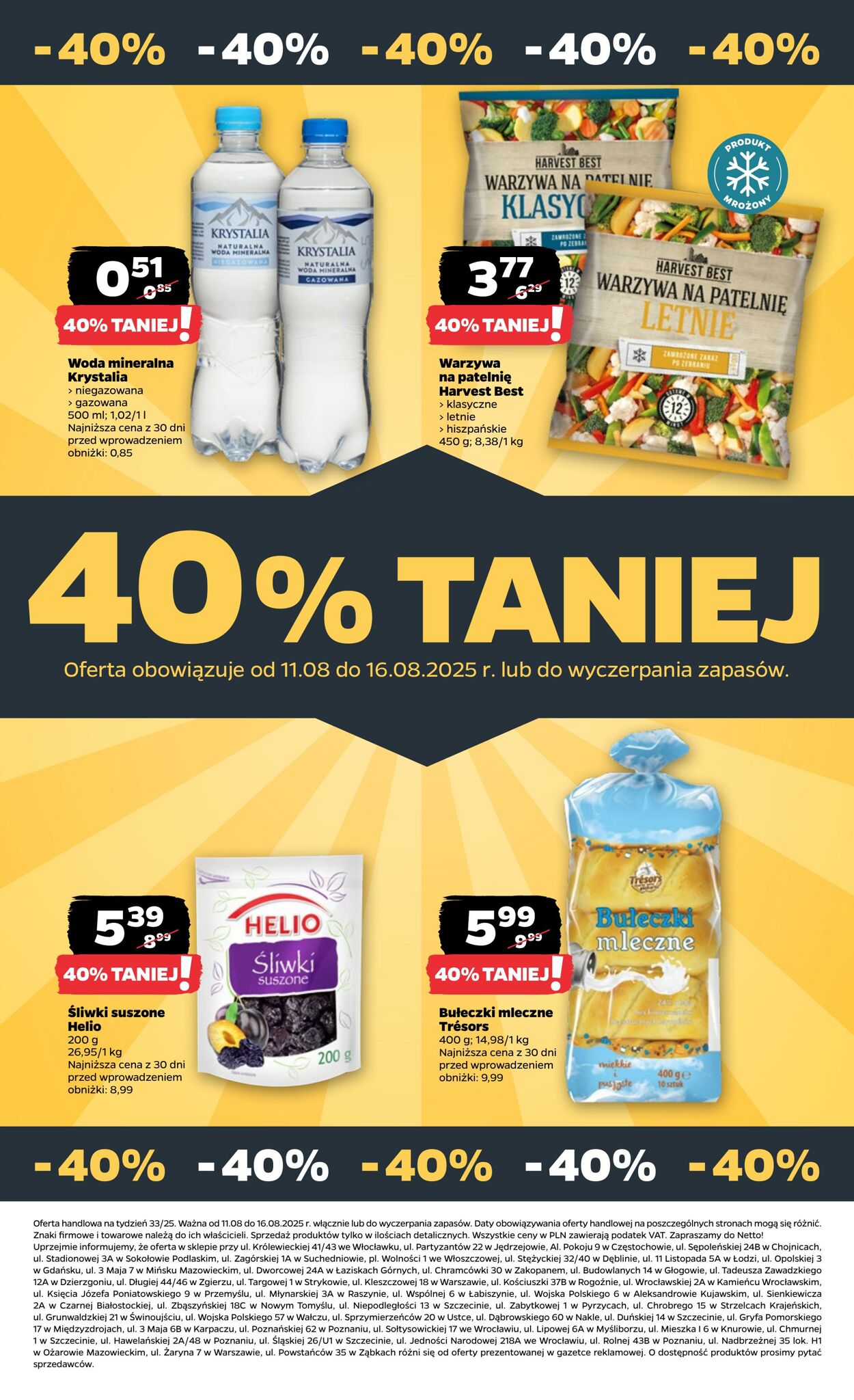 Gazetka Netto 11.08.2025 - 16.08.2025
