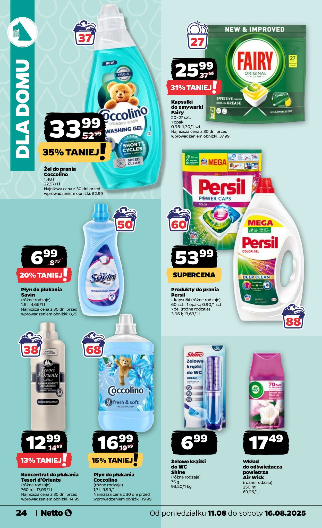 Gazetka Netto 11.08.2025 - 16.08.2025