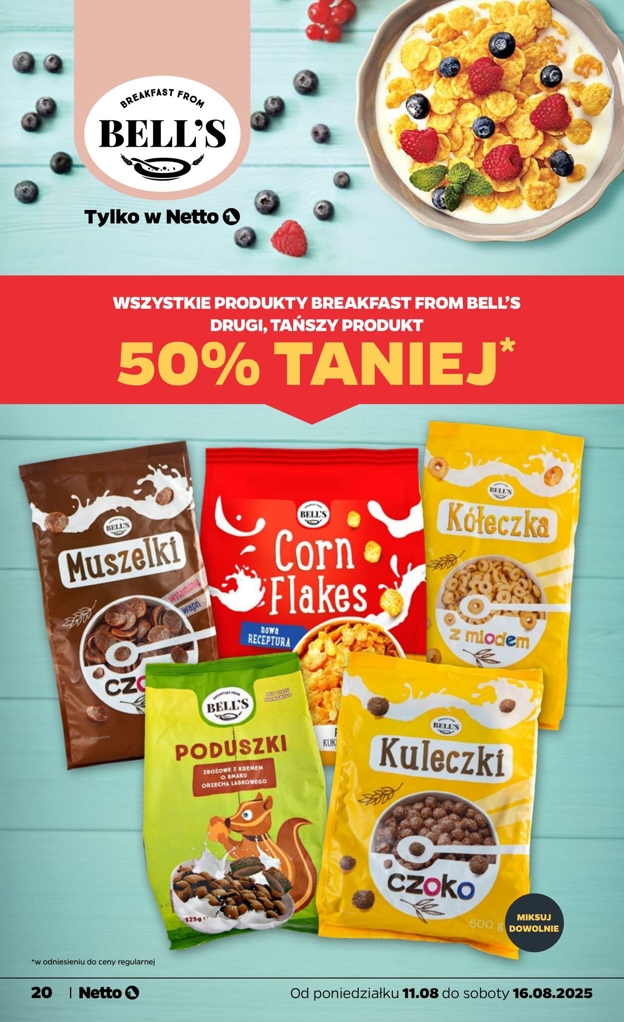 Gazetka Netto 11.08.2025 - 16.08.2025