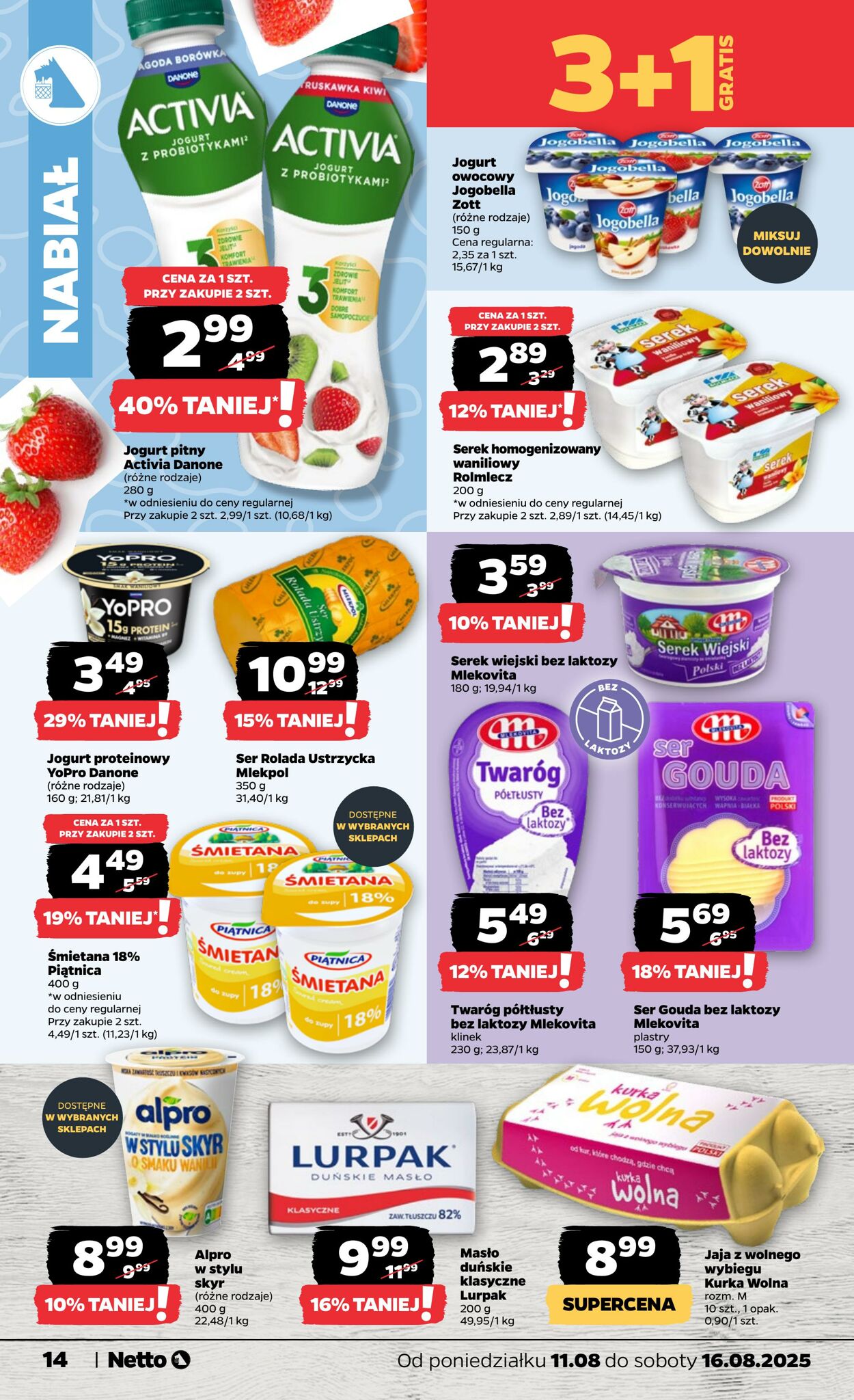 Gazetka Netto 11.08.2025 - 16.08.2025