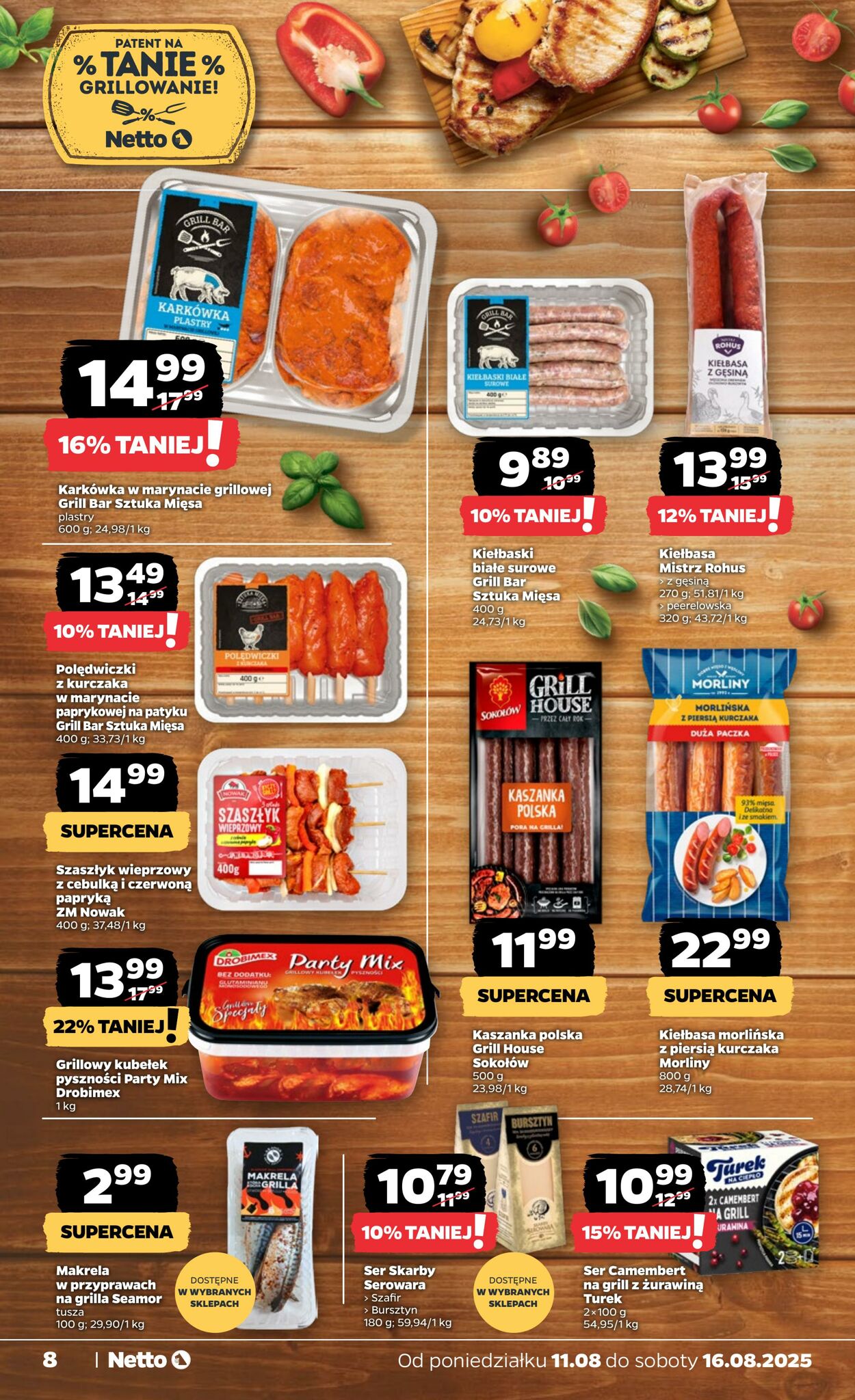Gazetka Netto 11.08.2025 - 16.08.2025