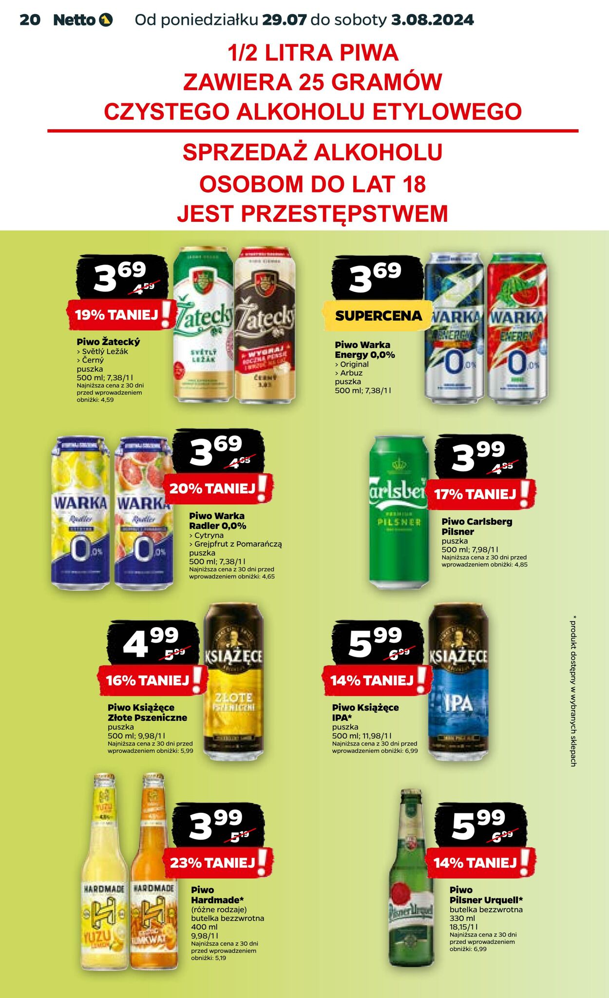 Gazetka Netto 29.07.2024 - 03.08.2024