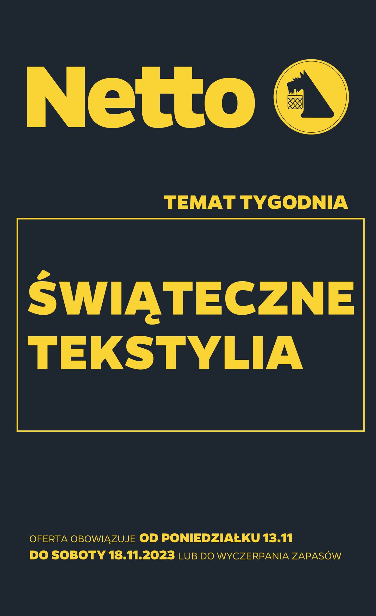 Gazetka Netto 13.11.2023 - 18.11.2023