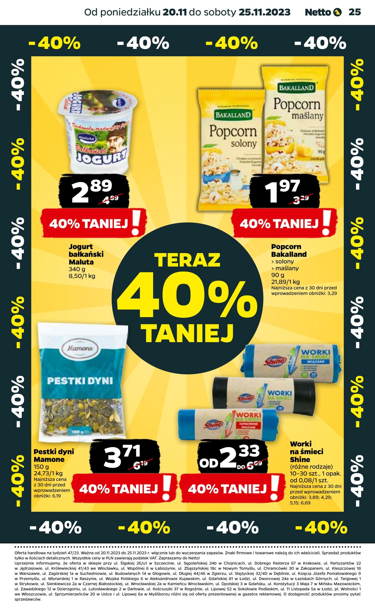 Gazetka Netto 20.11.2023 - 25.11.2023