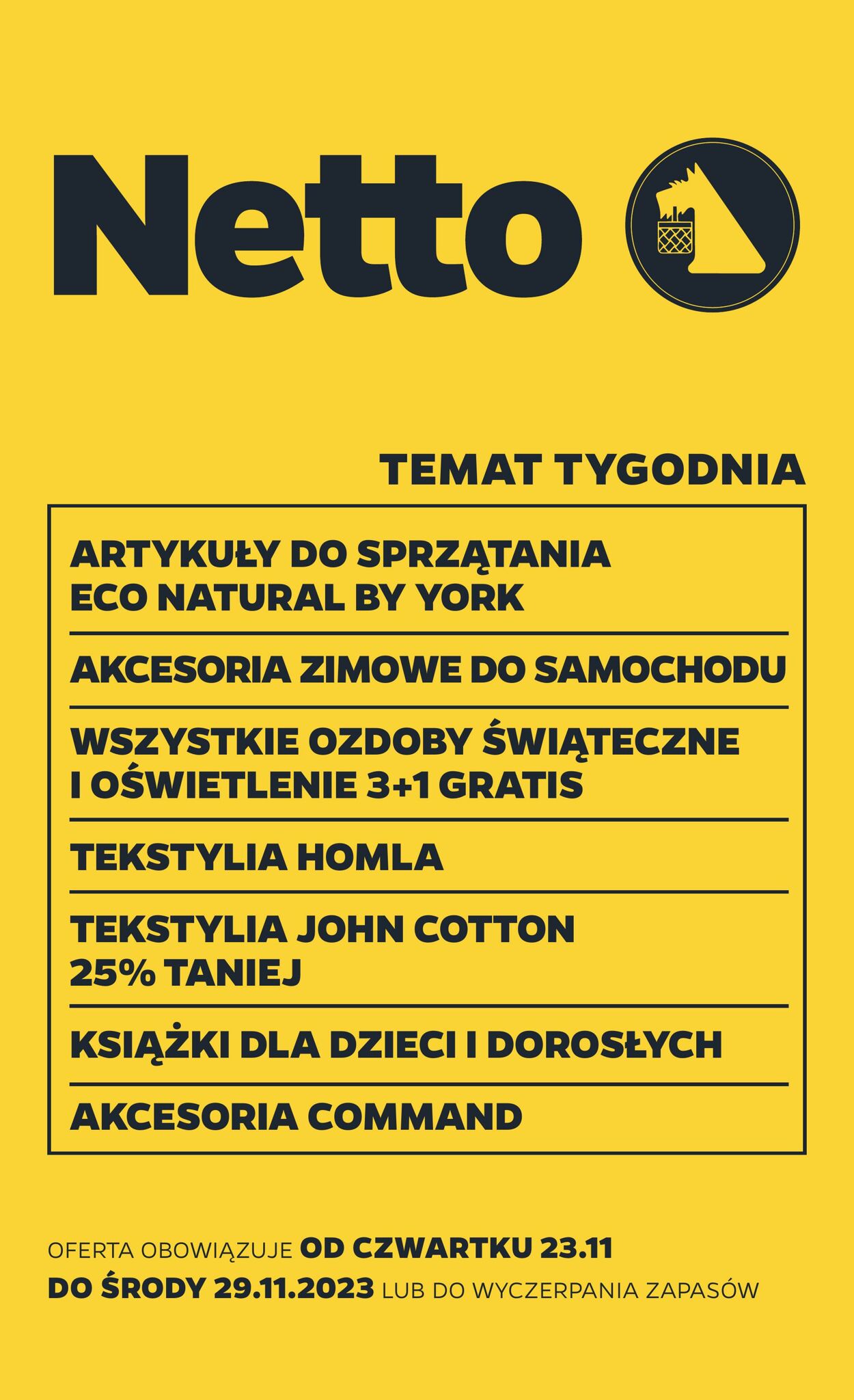 Gazetka Netto 23.11.2023 - 29.11.2023