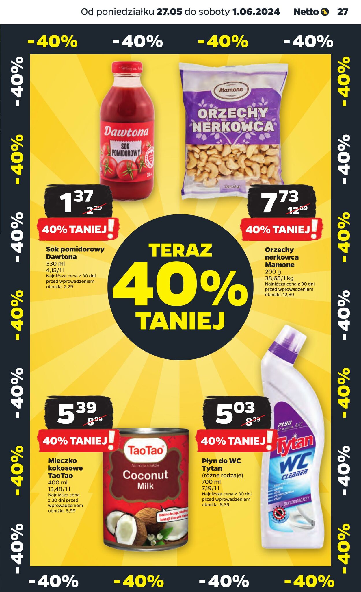 Gazetka Netto 27.05.2024 - 01.06.2024